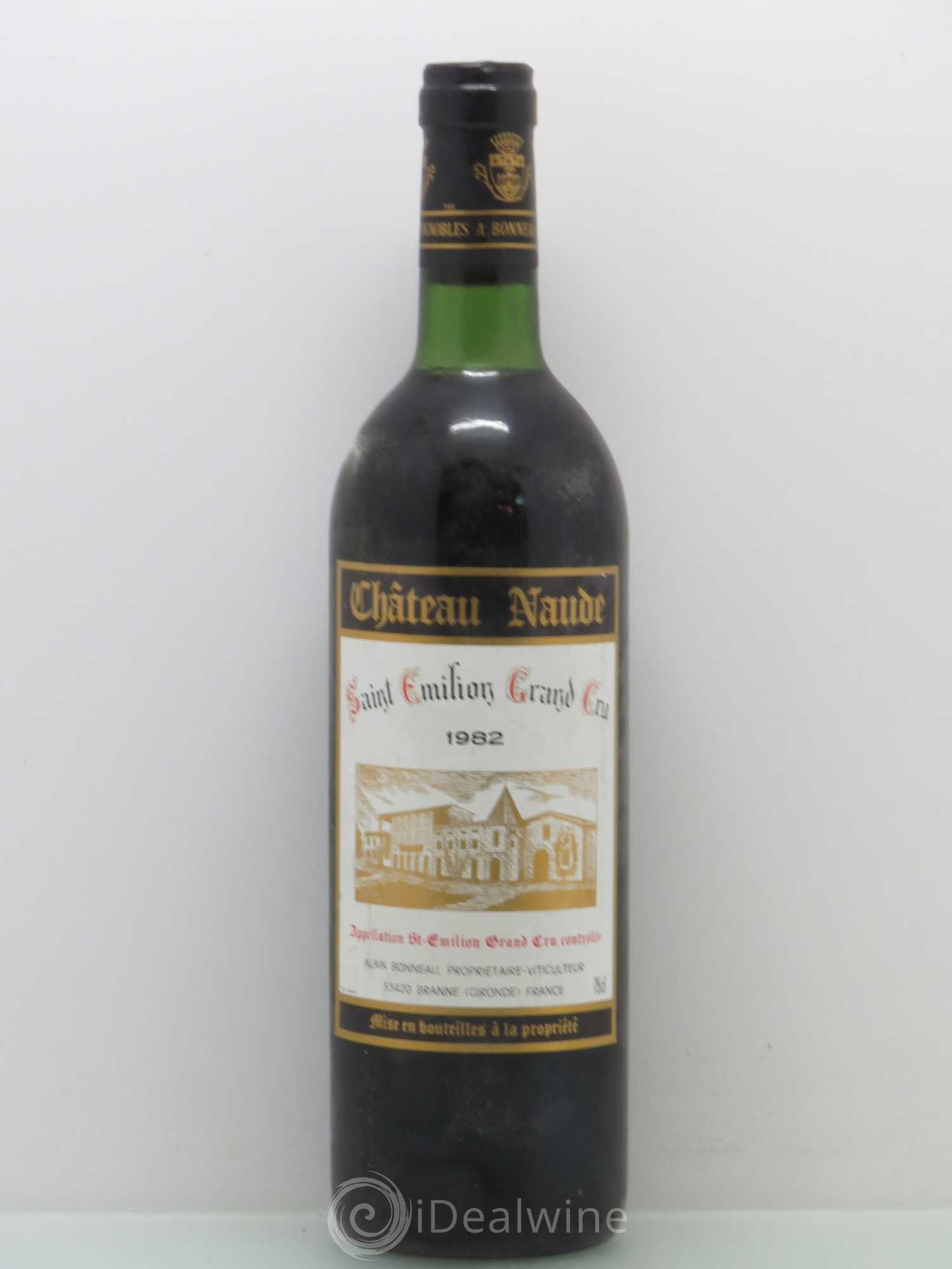 Bordeaux Château Naude 1982 - Posten von 1 Flasche - 0