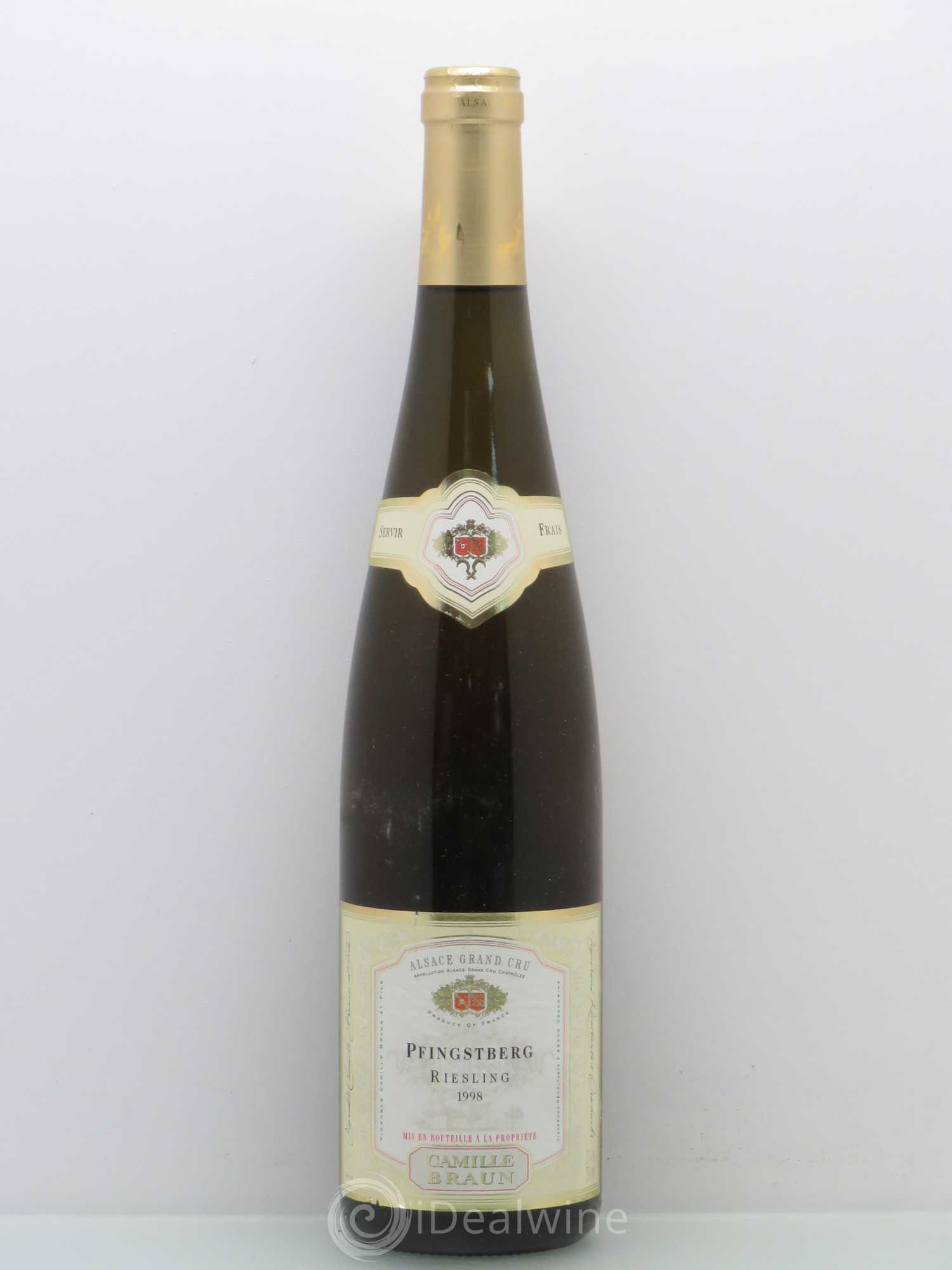 Riesling Pfingstberg Camille Braun 1998 - Lotto di 1 bottiglia - 0