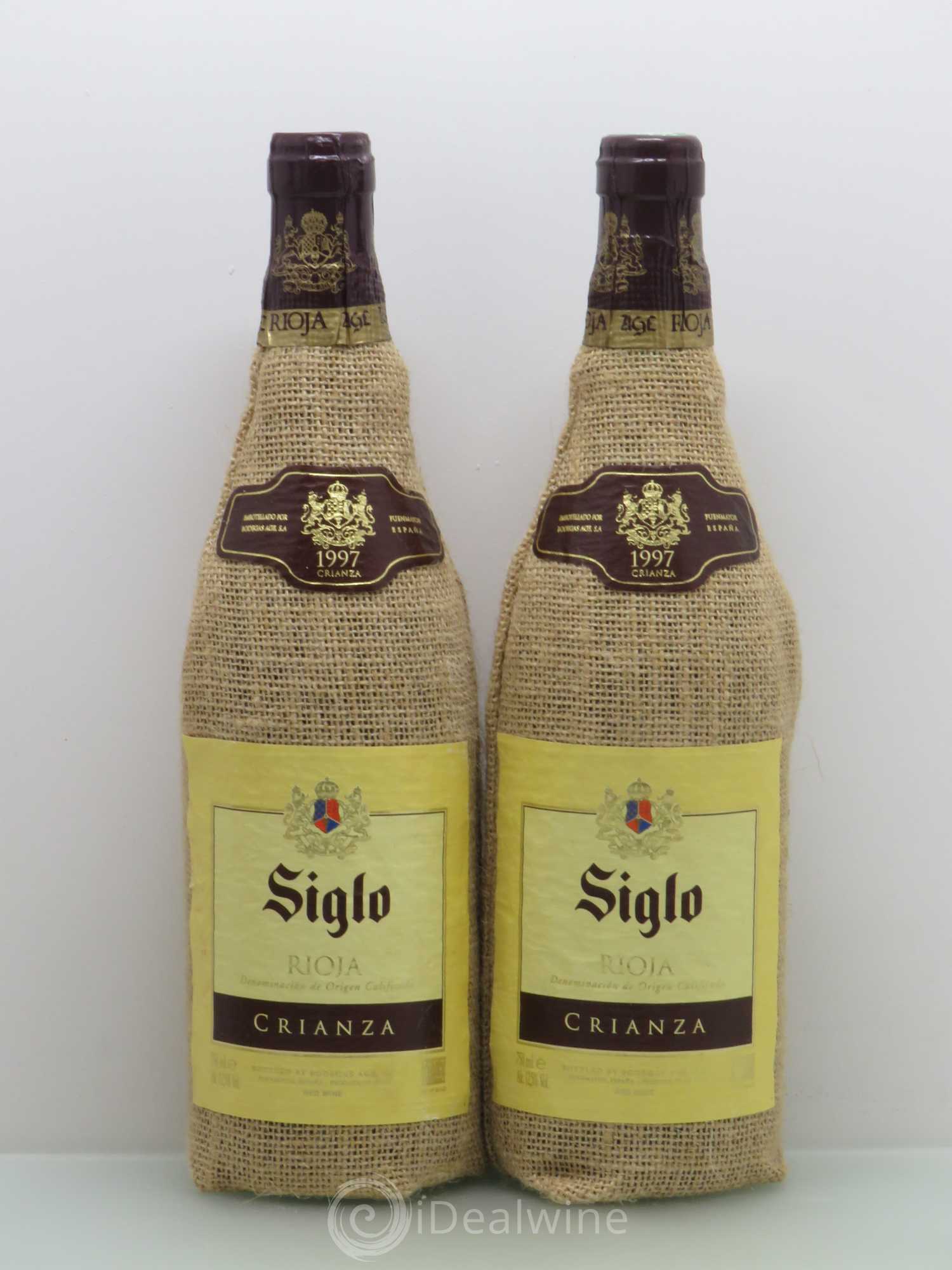 Rioja DOCA Siglo Crianza 1997 - Lot of 5 bottles - 2