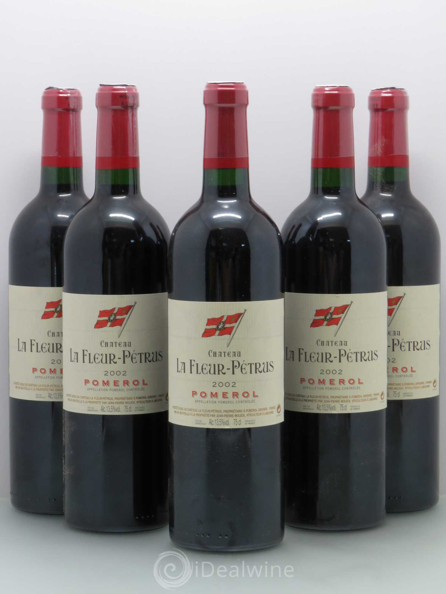 Château la Fleur Petrus 2002 - Lot de 5 bouteilles - 0