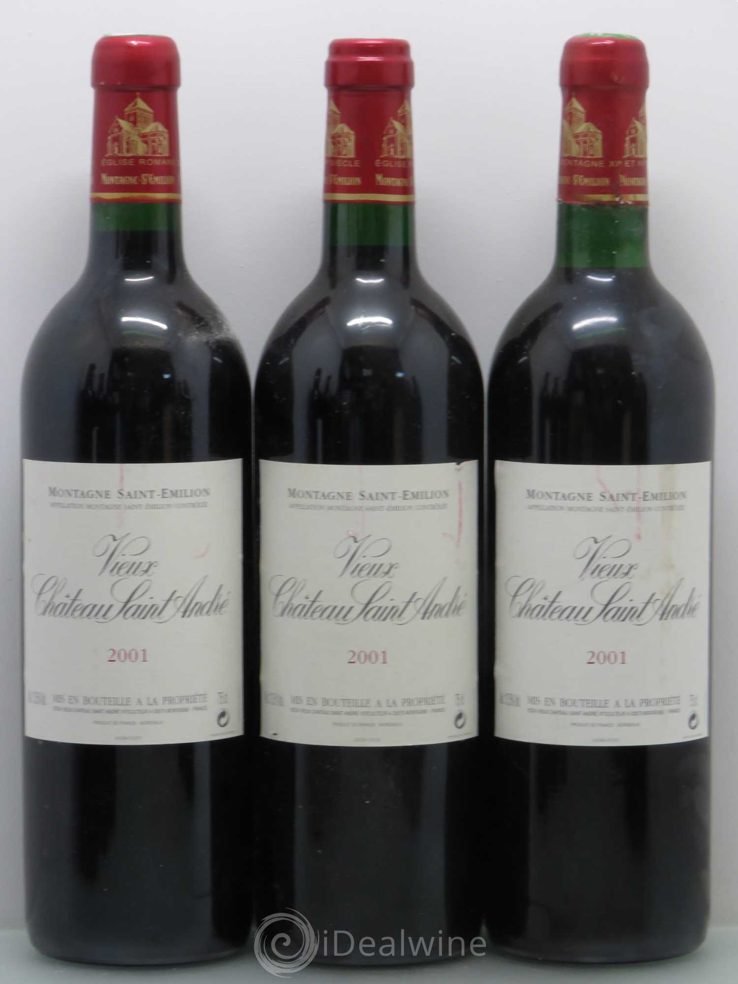 Vieux Château Saint-André 2001 - Lot de 6 bouteilles - 1