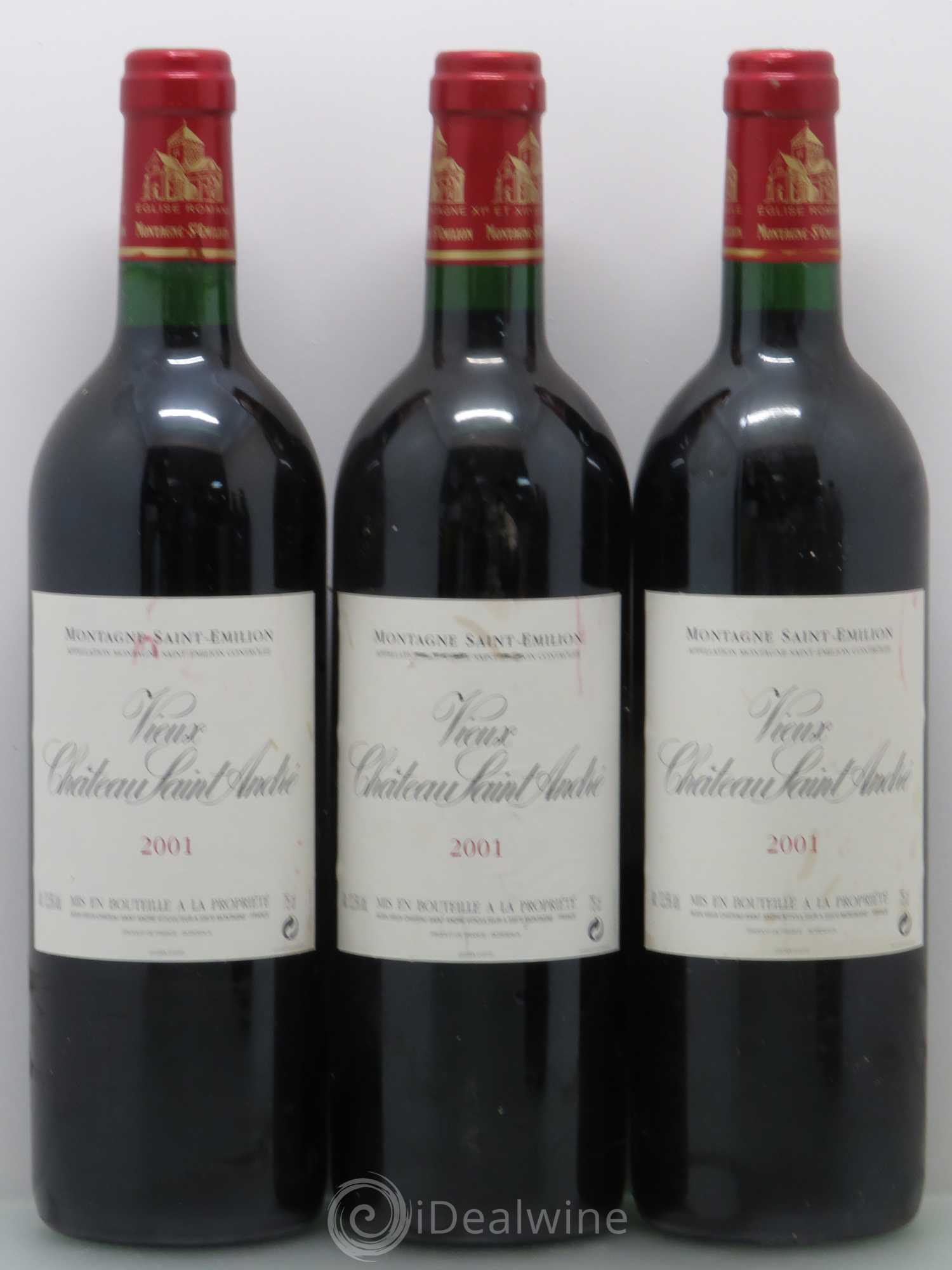 Vieux Château Saint-André 2001 - Lot de 6 bouteilles - 2