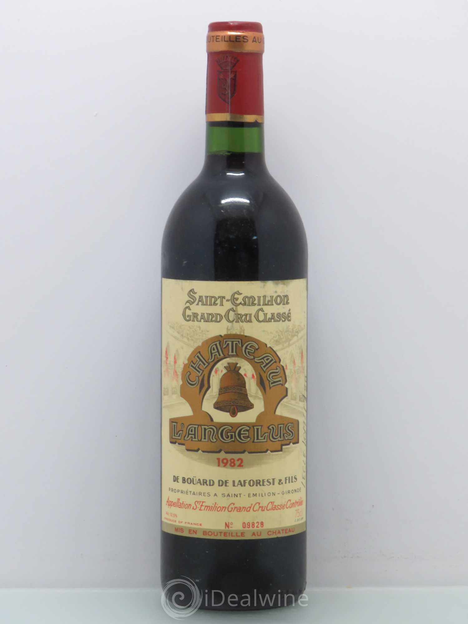 Château Angélus 1er Grand Cru Classé A 1982 - Lot de 1 bouteille - 0