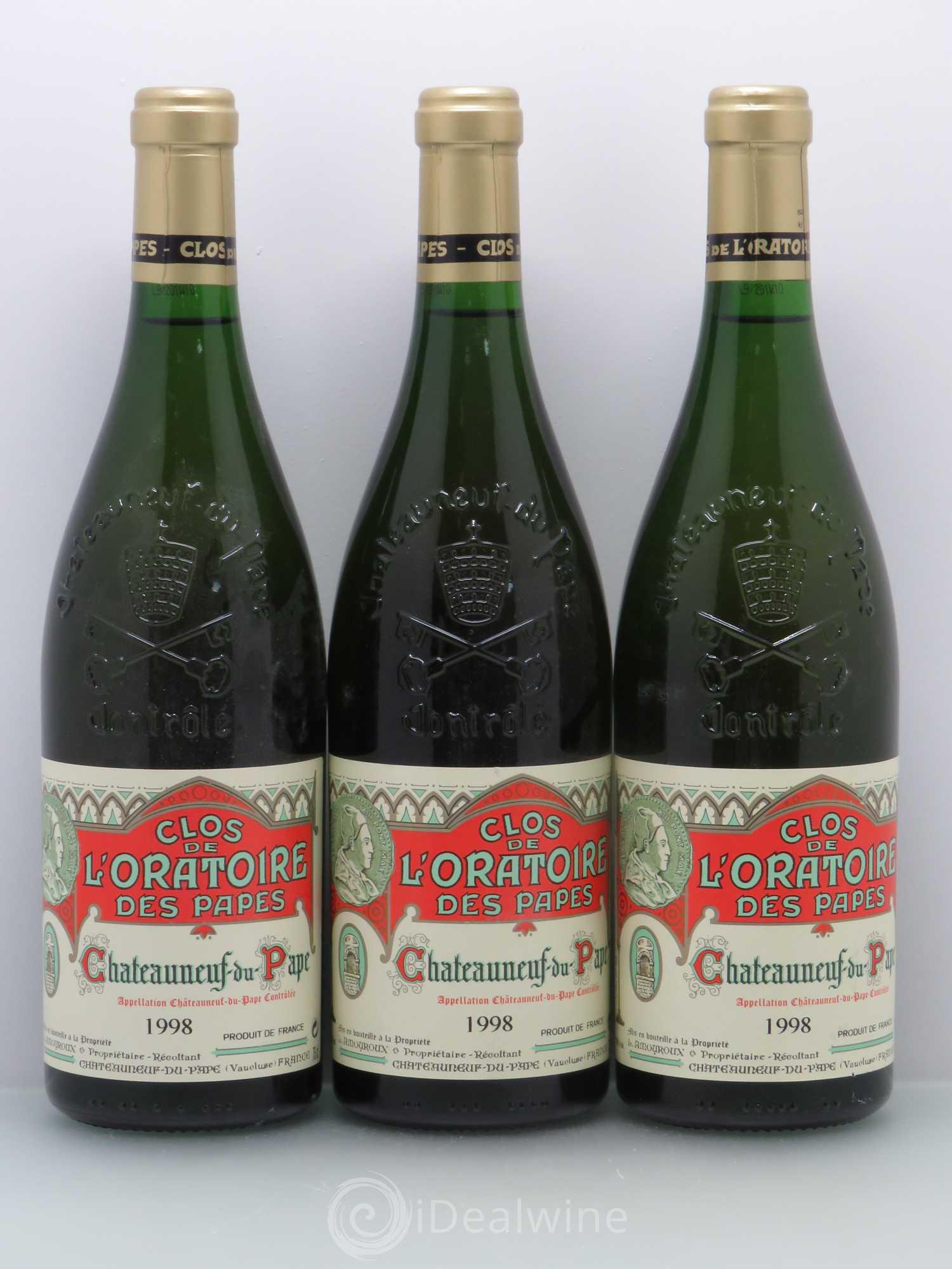 Châteauneuf-du-Pape Clos de l'Oratoire des Papes 1998 - Lot de 6 bouteilles - 2