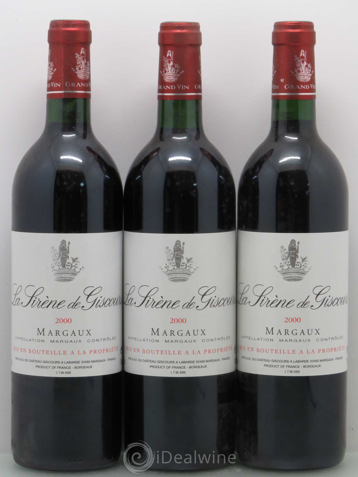 La Sirène de Giscours 2000 - Lot de 12 bouteilles - 4