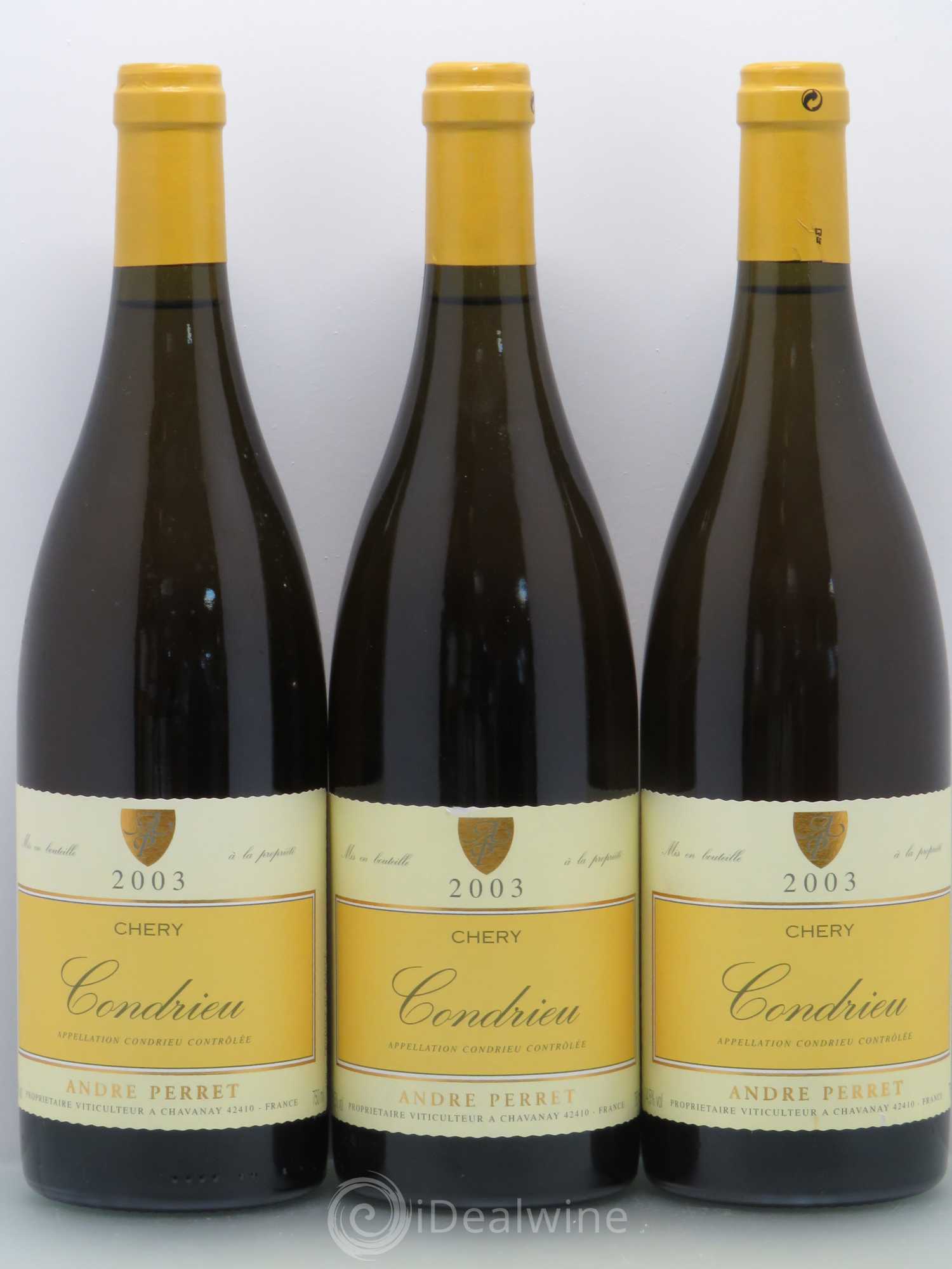 Condrieu Chery André Perret 2003 - Lot de 6 bouteilles - 2