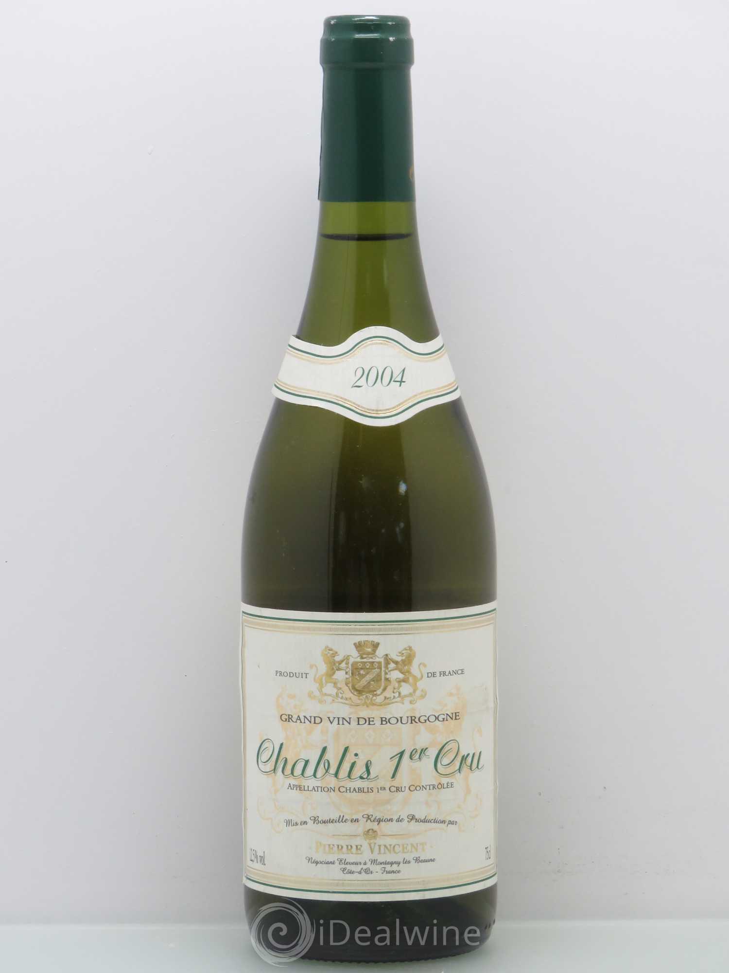 Chablis 1er Cru Vincent 2004 - Posten von 1 Flasche - 0
