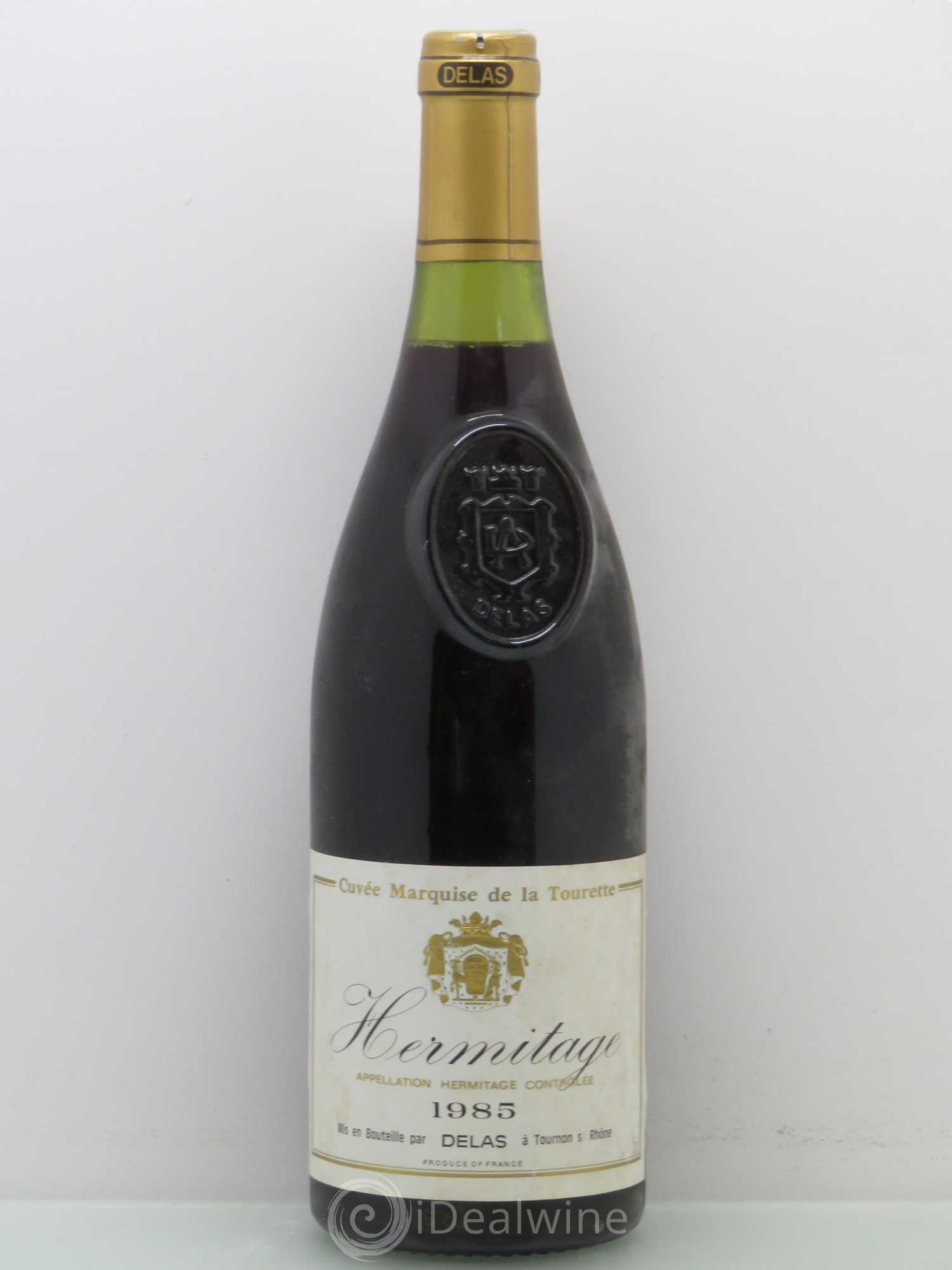 Hermitage Marquise de la Tourette Delas Frères 1985 - Lot de 1 bouteille - 0