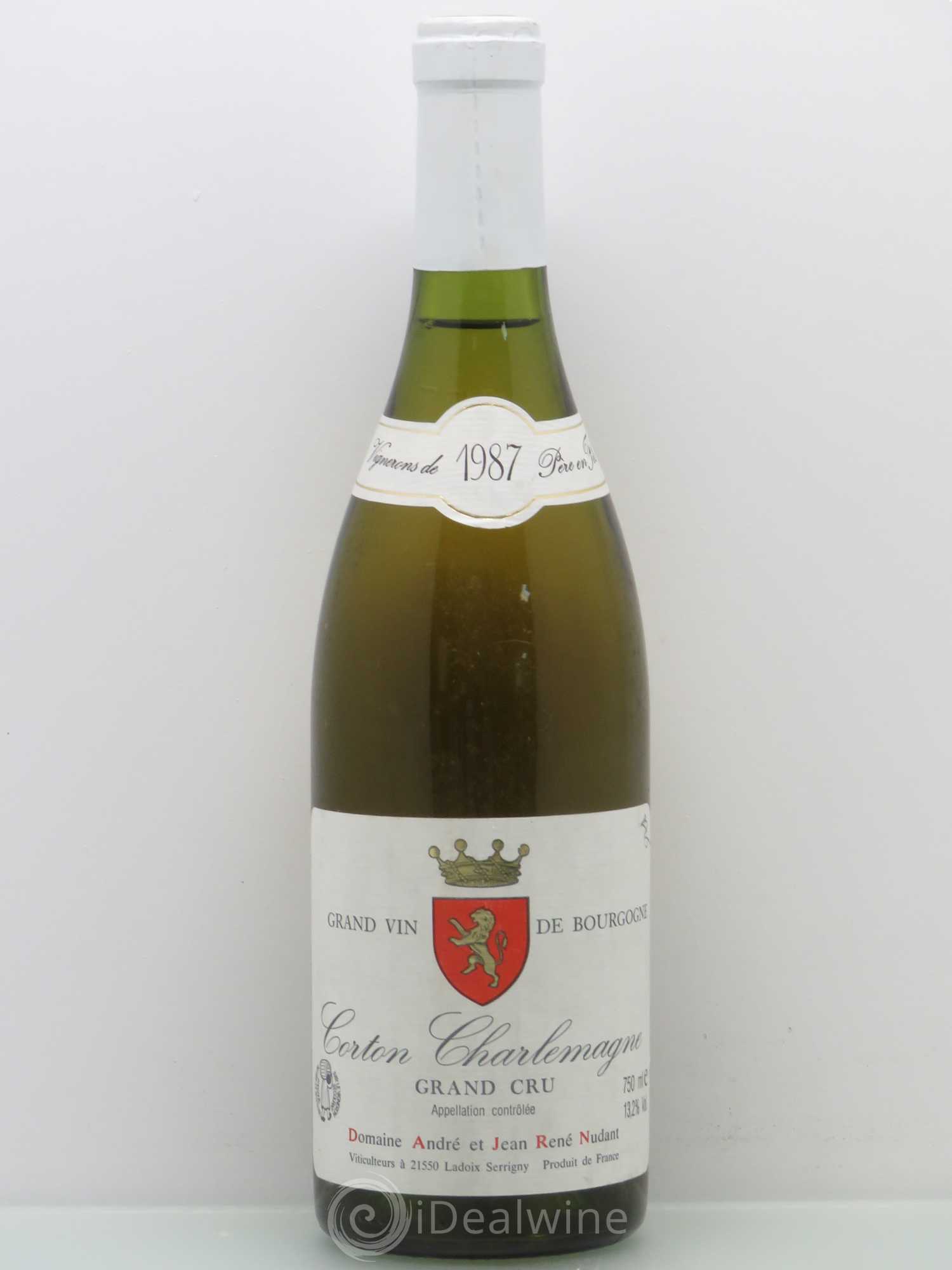 Corton-Charlemagne Grand Cru Nudant 1987 - Lot de 1 bouteille - 0