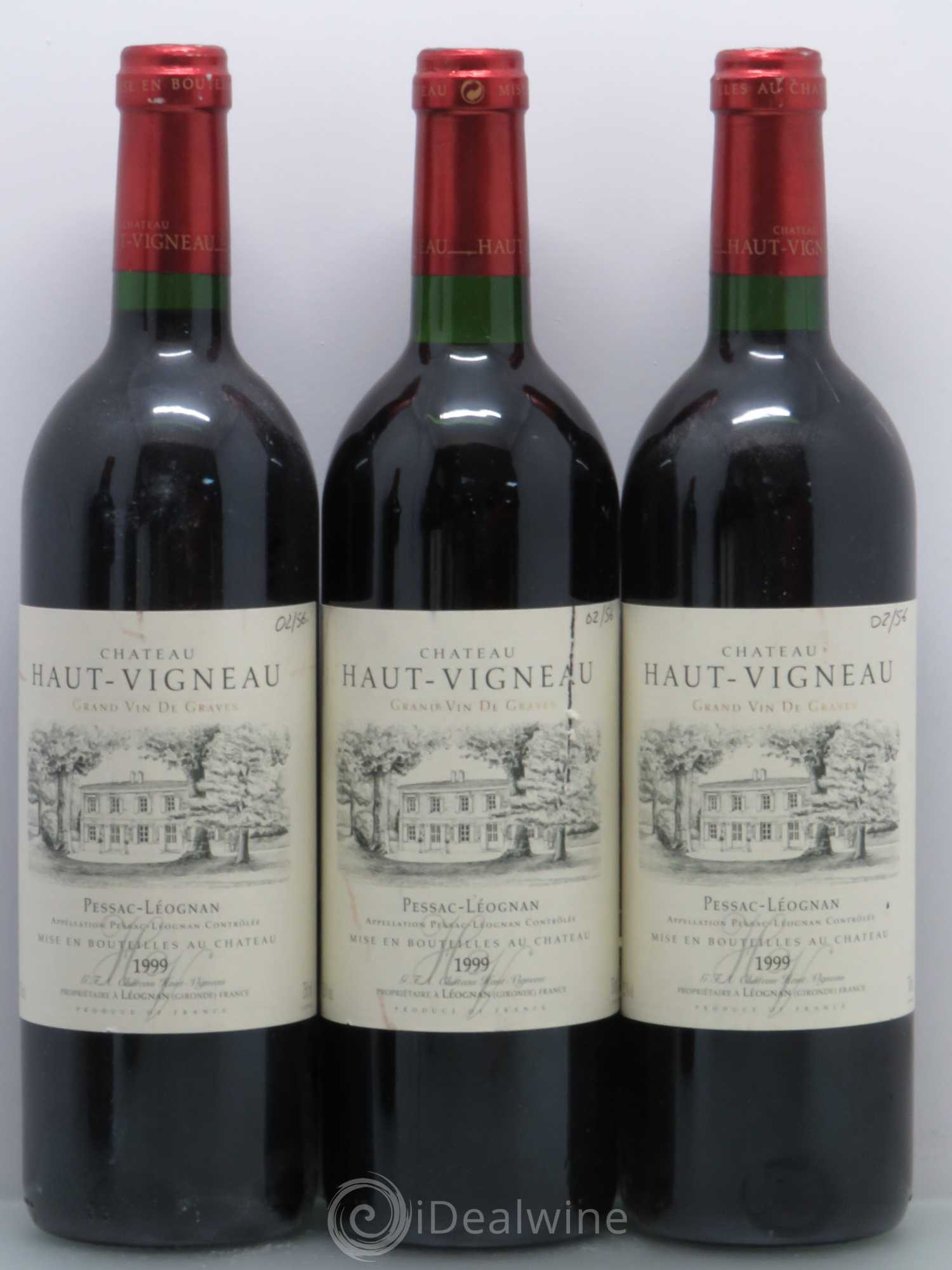 Pessac-Léognan Château Haut Vigneau 1999 - Lot de 6 bouteilles - 2