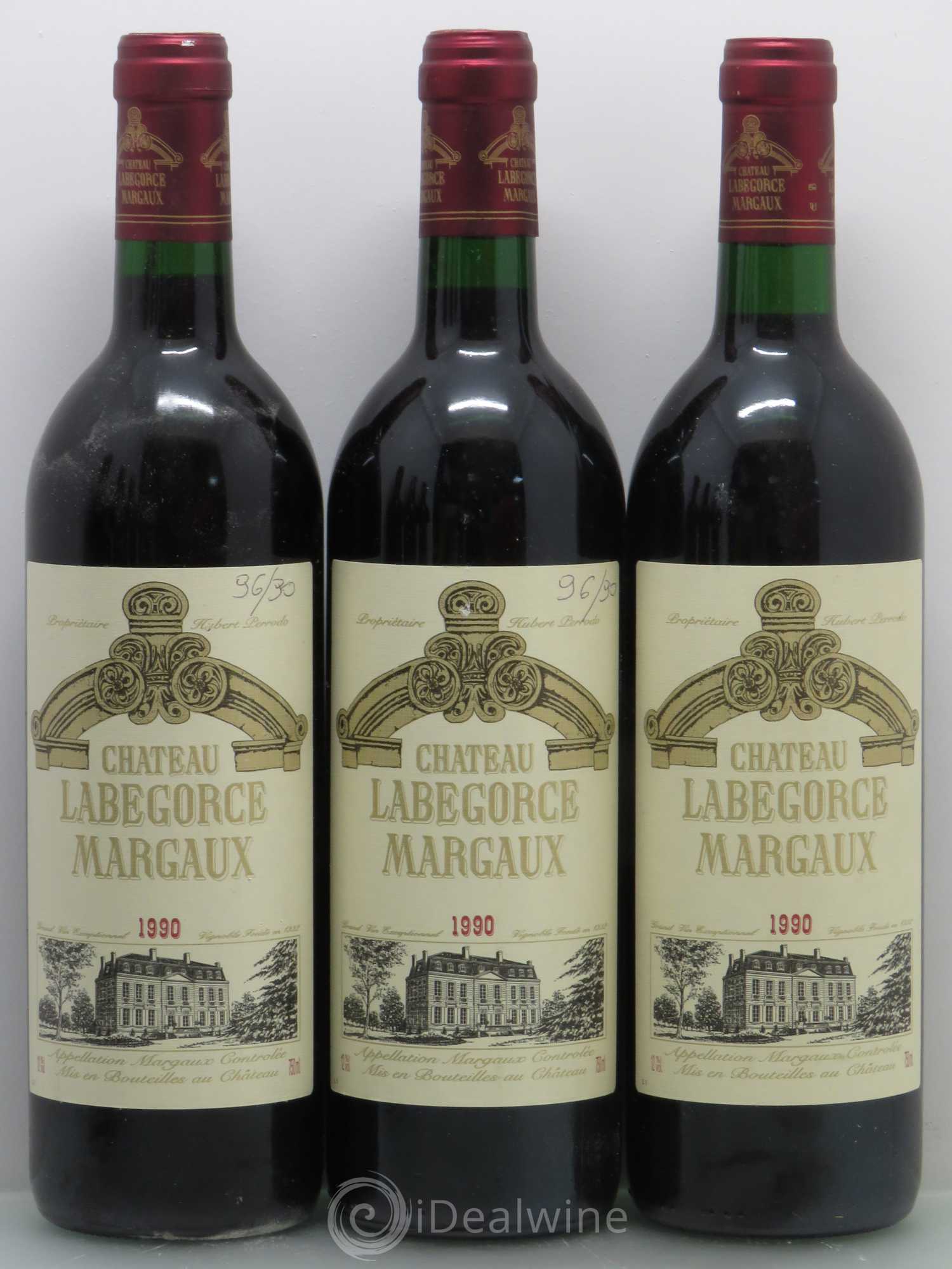 Château Labegorce Cru Bourgeois 1990 - Lot de 9 bouteilles - 2