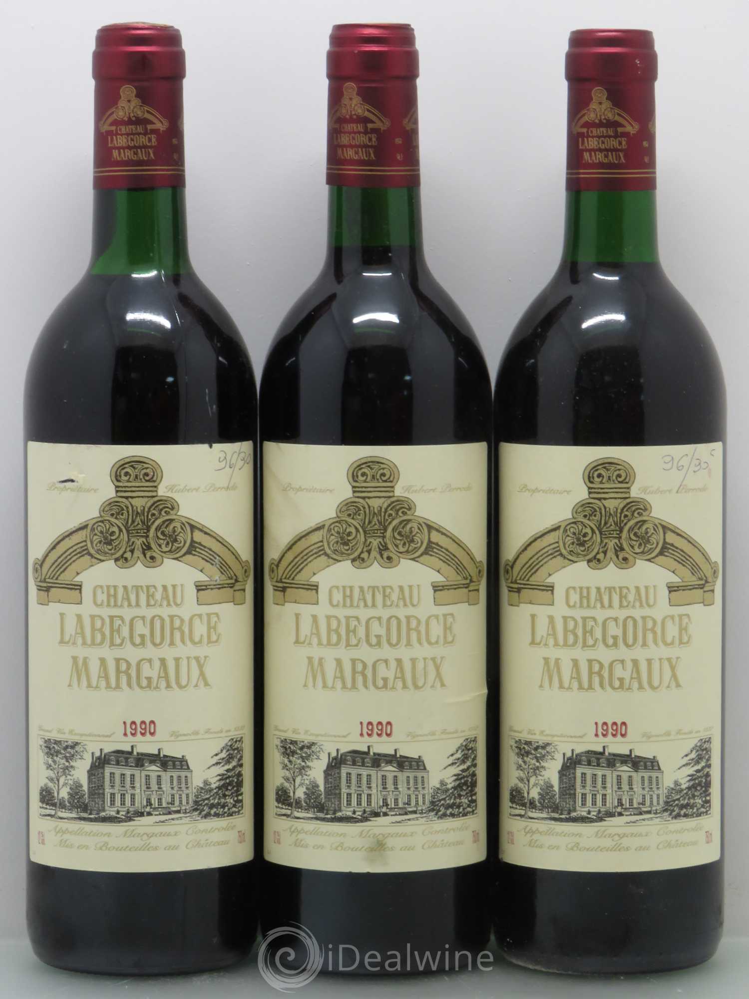 Château Labegorce Cru Bourgeois 1990 - Lot de 9 bouteilles - 3