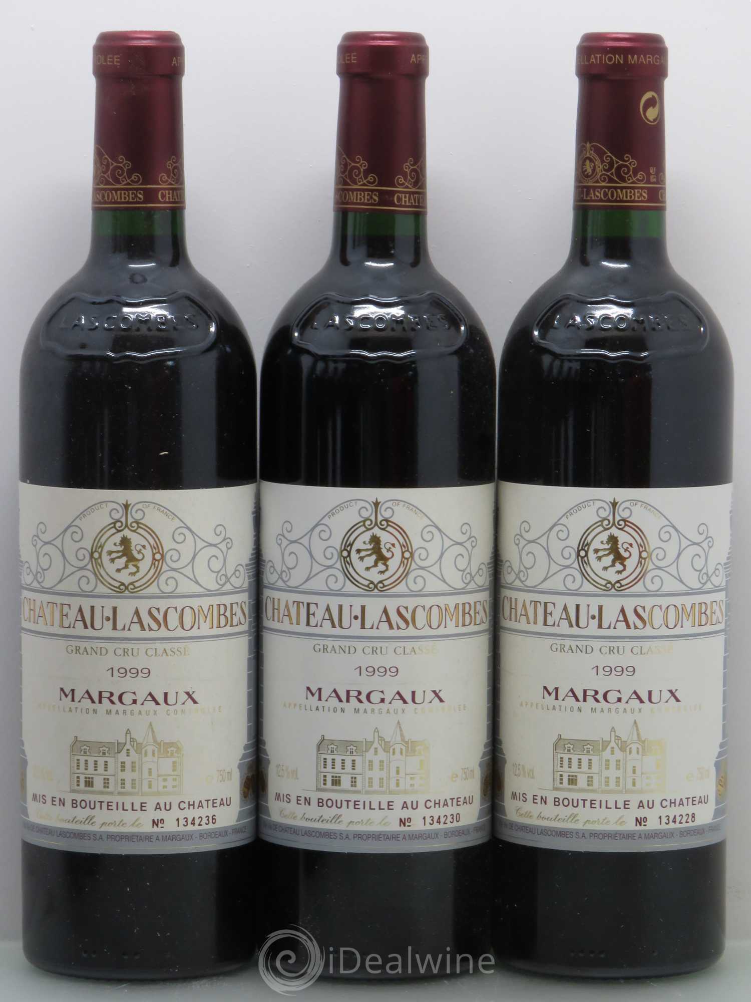 Château Lascombes 2ème Grand Cru Classé 1999 - Lot de 11 bouteilles - 2