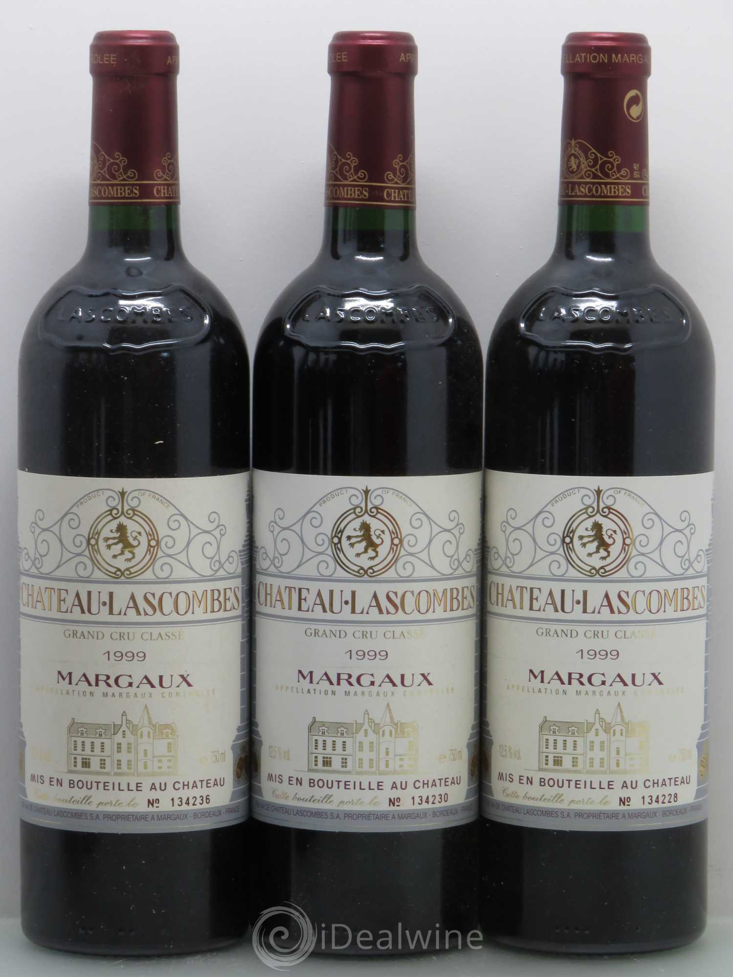 Château Lascombes 2ème Grand Cru Classé 1999 - Lot de 11 bouteilles - 3