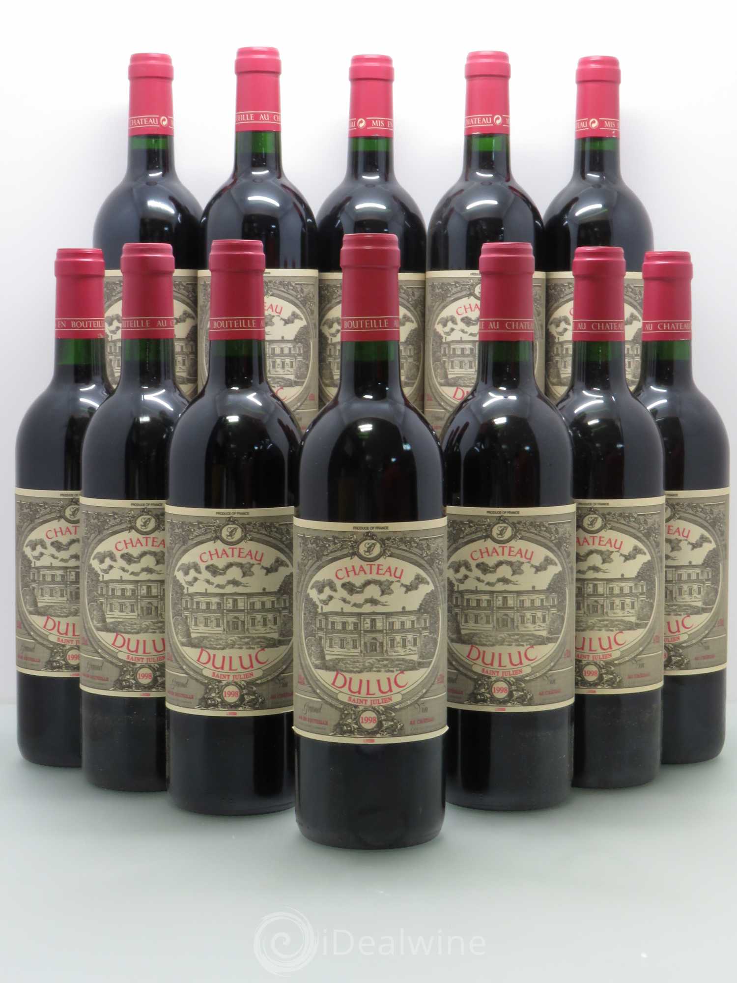 Duluc de Branaire Second Vin 1998 - Lot de 12 bouteilles - 0