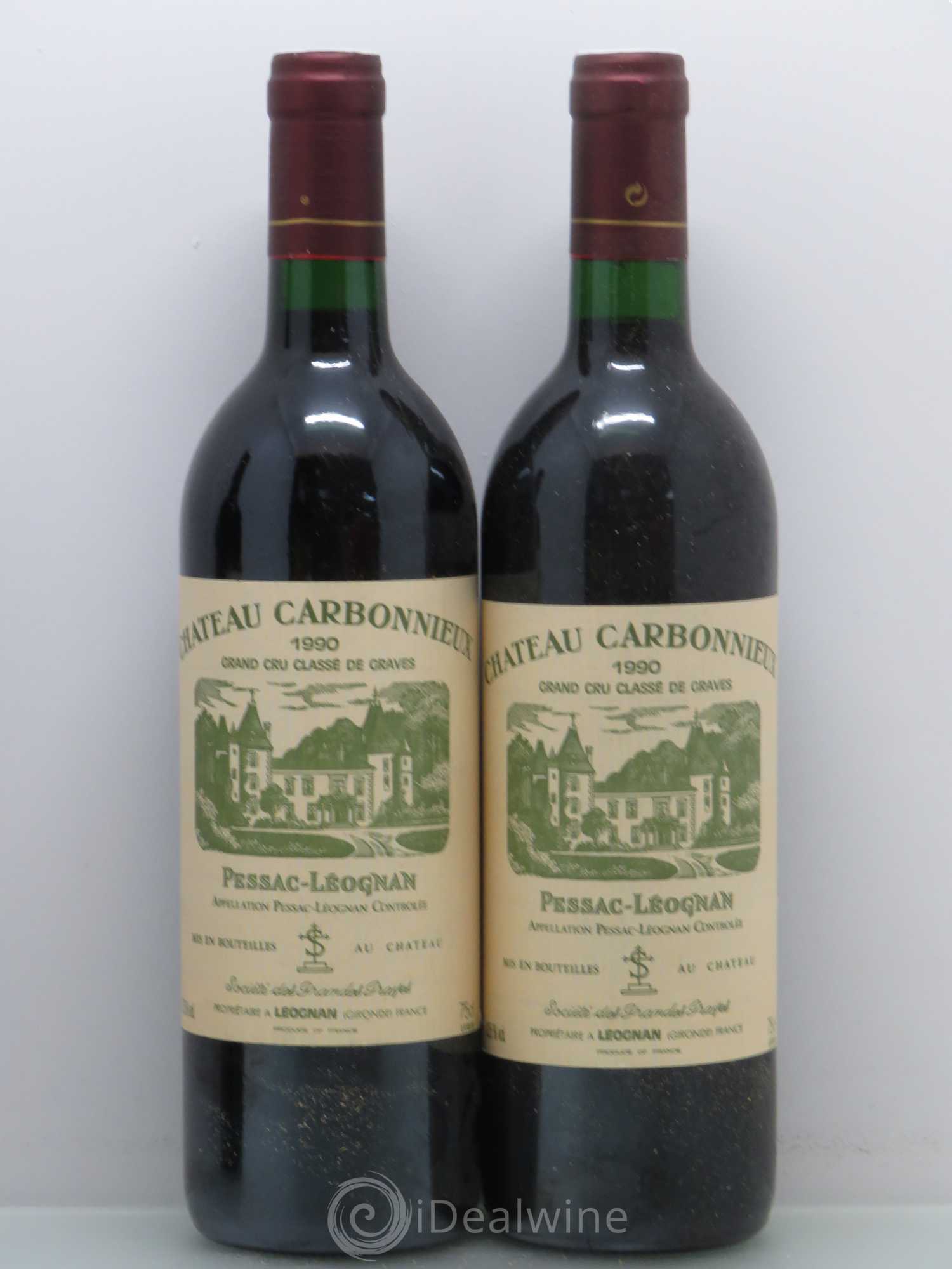 Château Carbonnieux Cru Classé de Graves 1990 - Lot de 11 bouteilles - 4