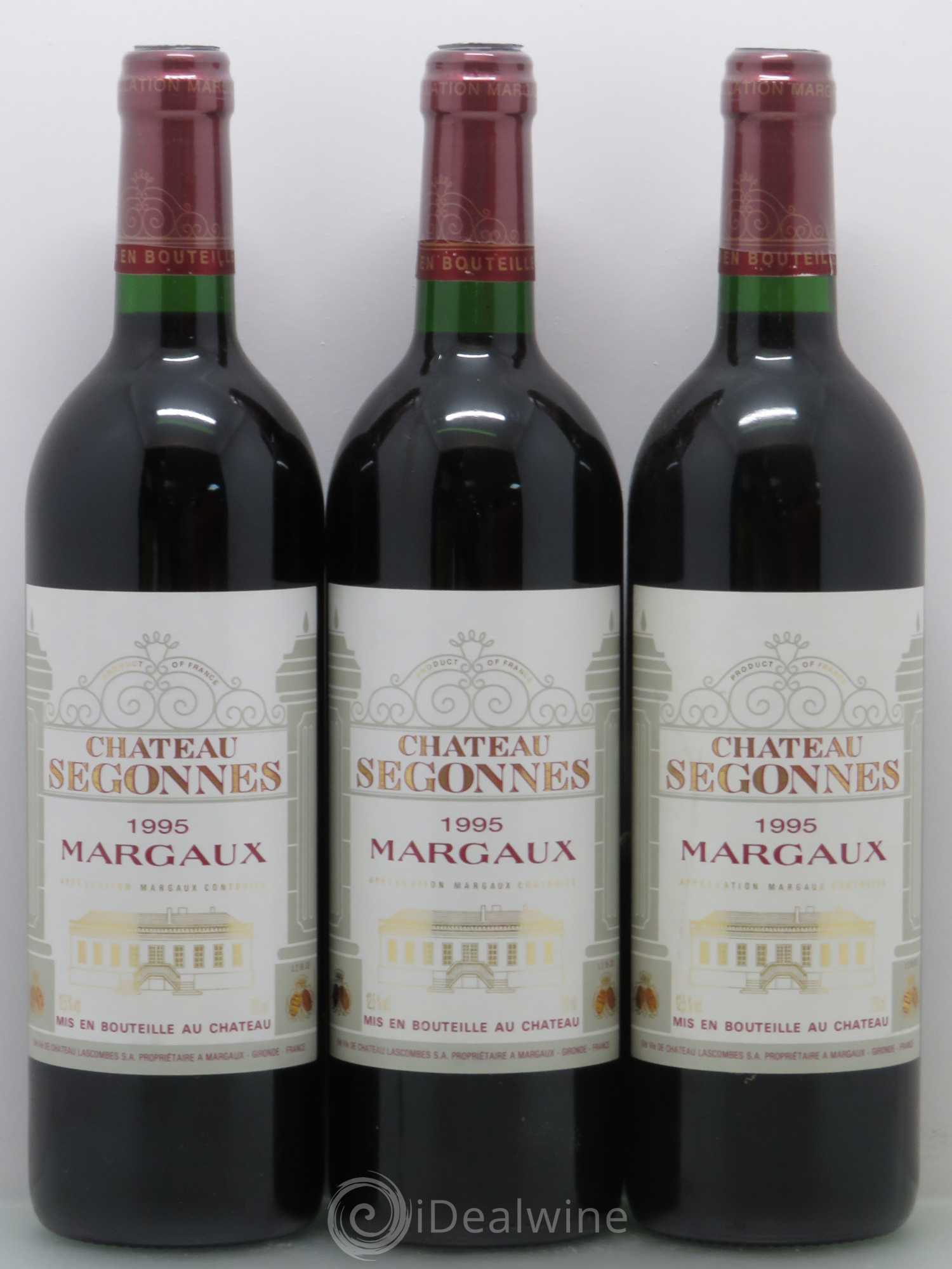 Château Segonnes 1995 - Lot de 6 bouteilles - 2