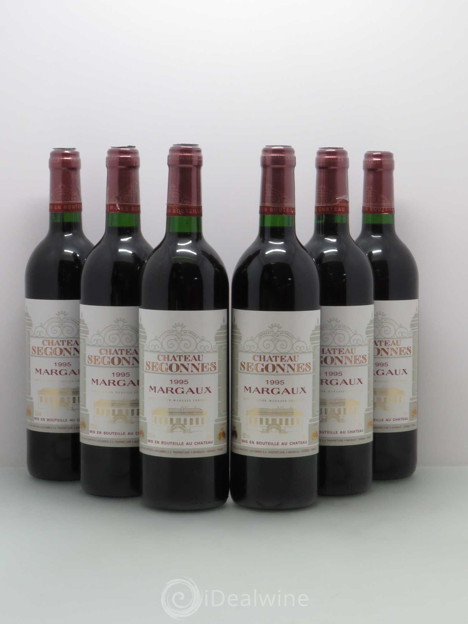 Château Segonnes 1995 - Lot de 6 bouteilles - 0