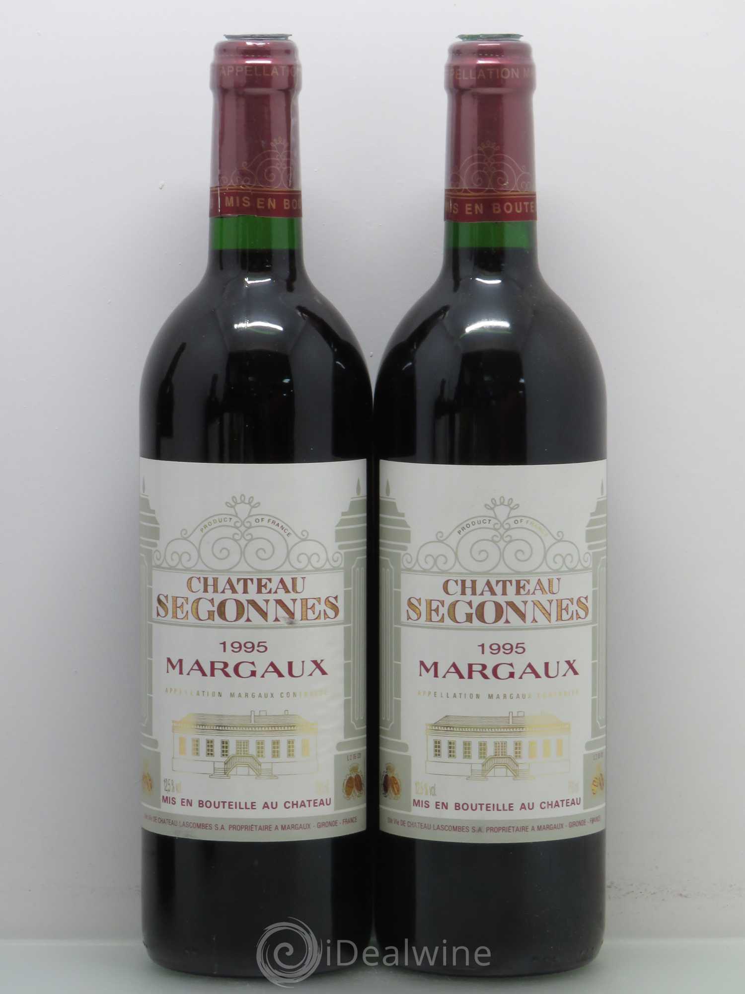 Château Segonnes 1995 - Lot de 5 bouteilles - 2