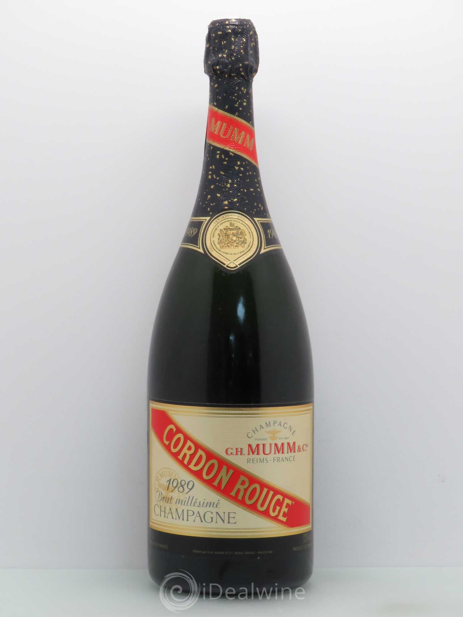 Grand Cordon Mumm Cordon rouge 1989 - Posten von 1 Magnum - 0