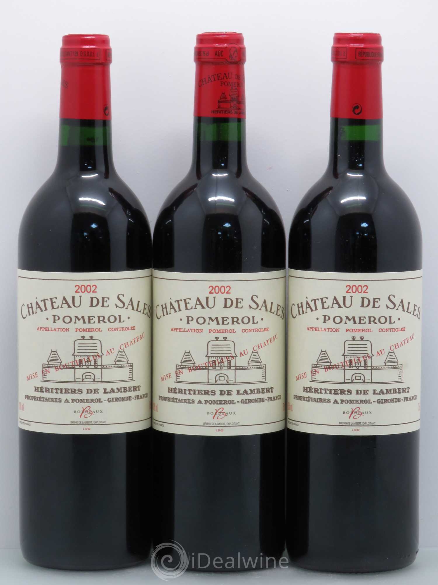 Château de Sales 2002 - Lot de 12 bouteilles - 1