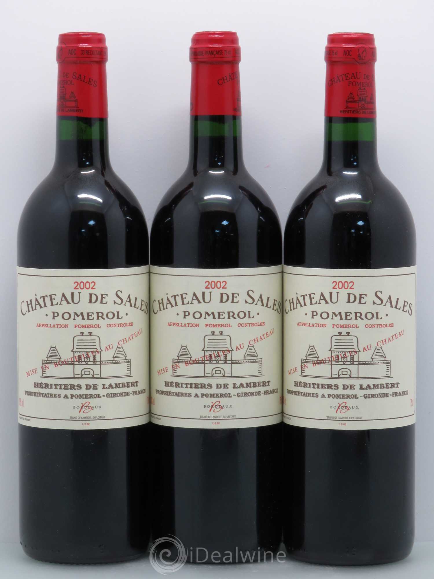 Château de Sales 2002 - Lot de 12 bouteilles - 2