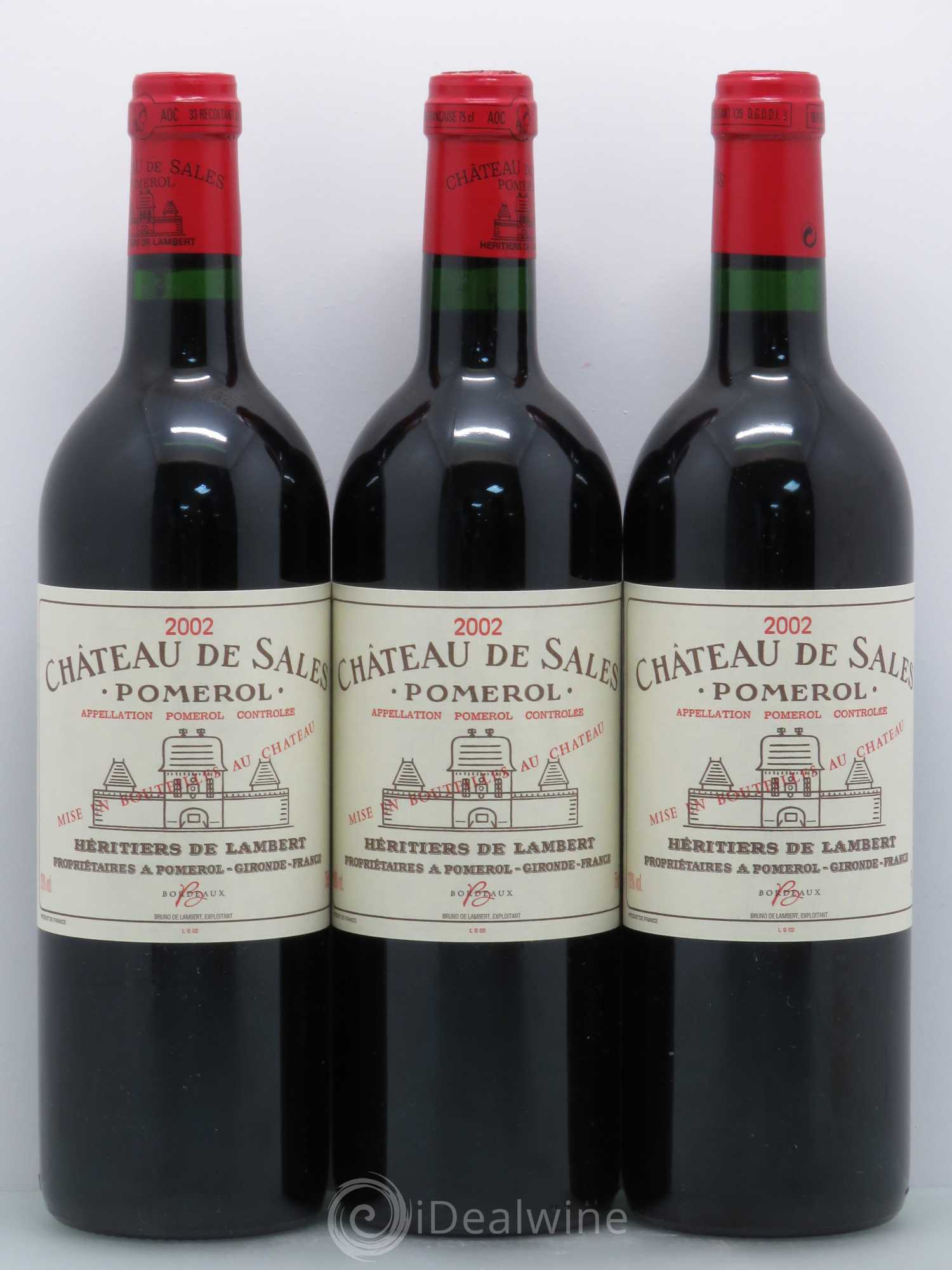 Château de Sales 2002 - Lot de 12 bouteilles - 3
