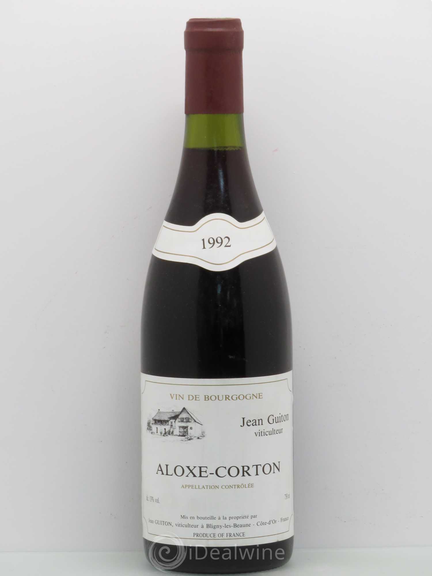 Aloxe-Corton Guiton 1992 - Posten von 1 Flasche - 0