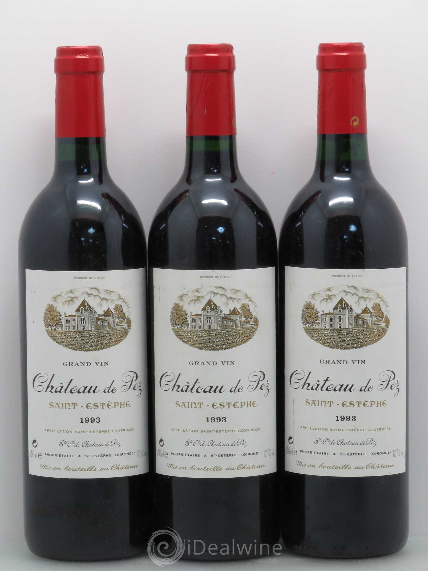 Château de Pez 1993 - Lot de 6 bouteilles - 1