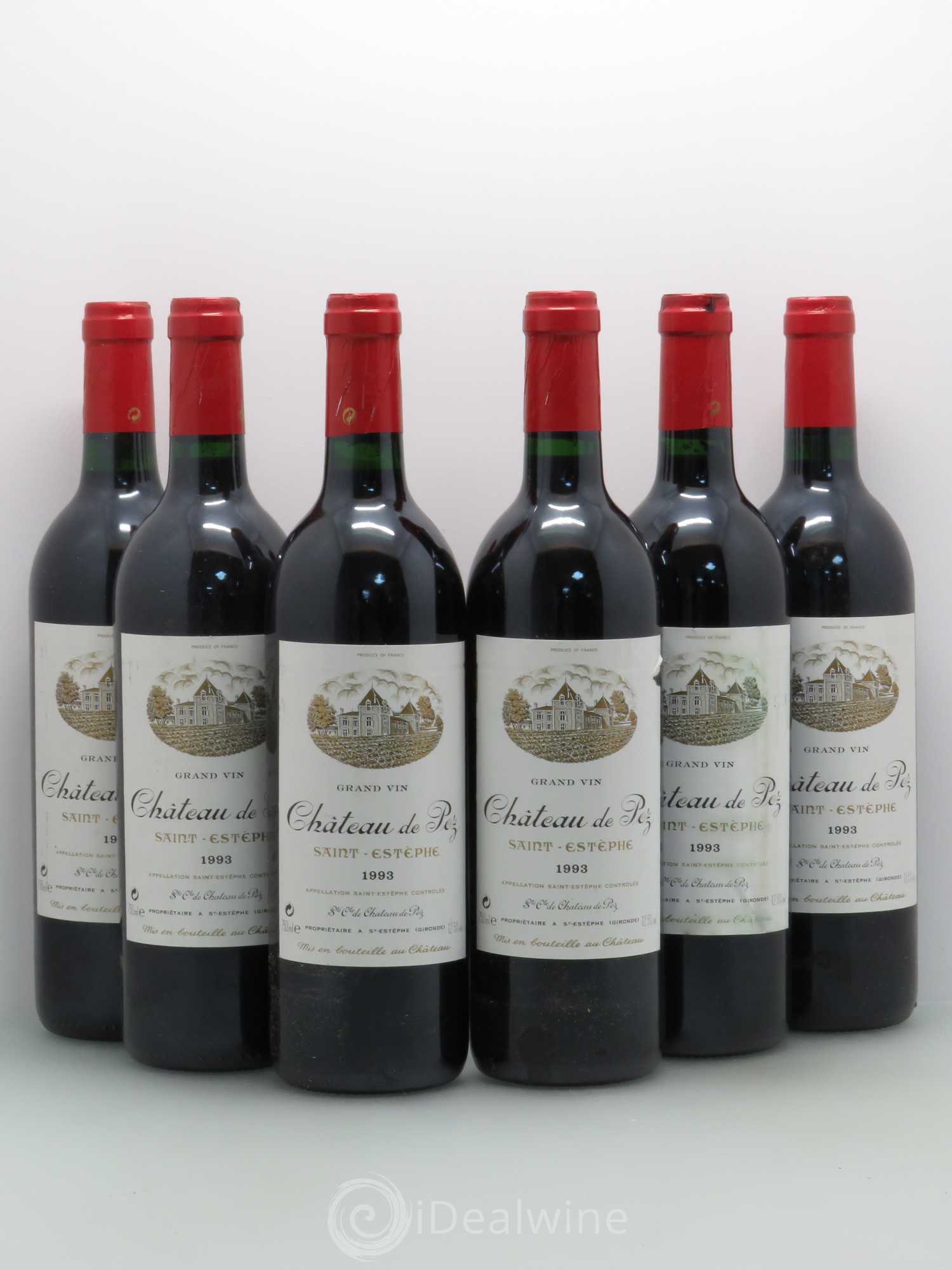 Château de Pez 1993 - Lot de 6 bouteilles - 0