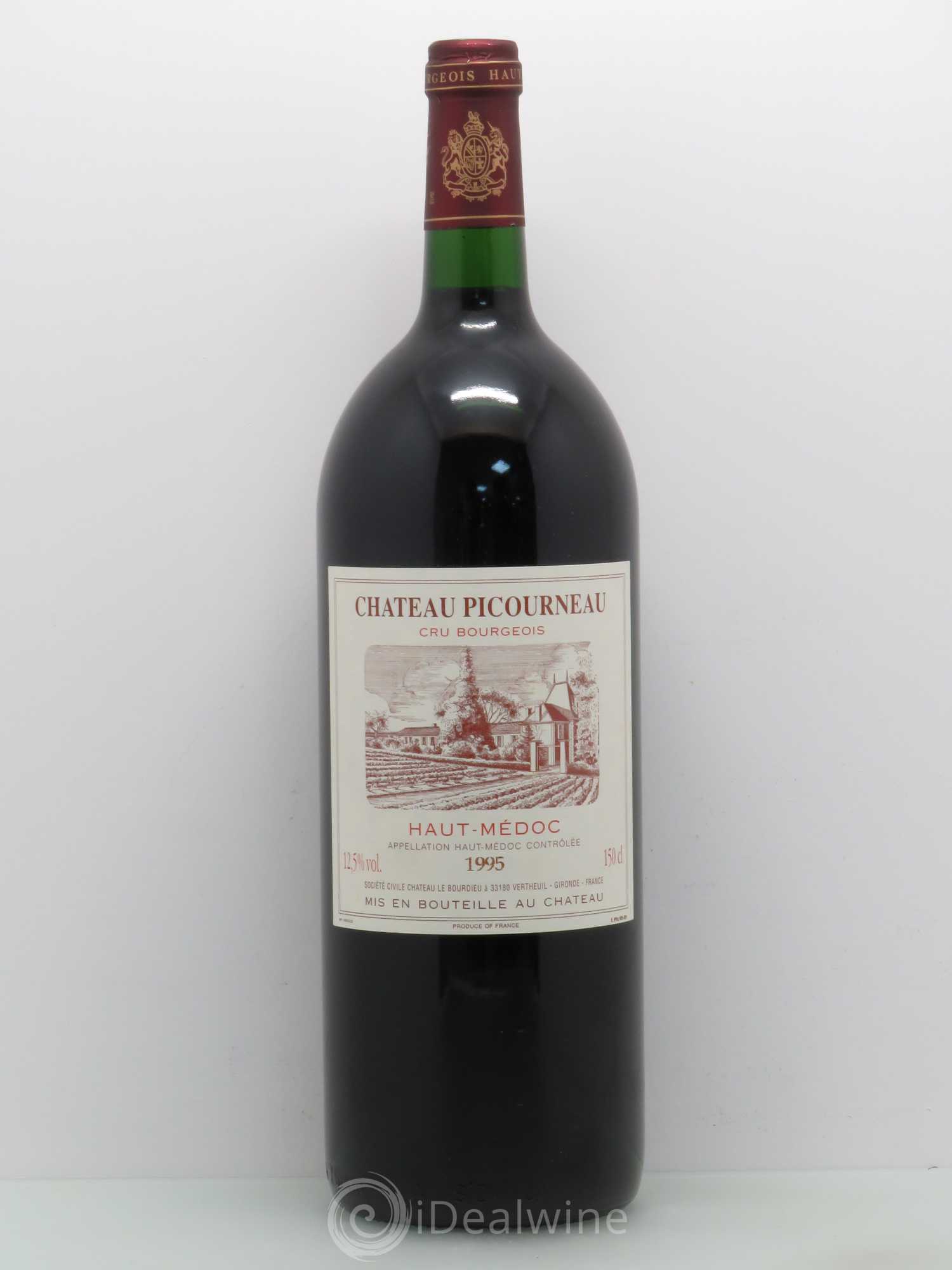 Haut Médoc Château Picourneau 1995 - Posten von 1 Magnum - 0