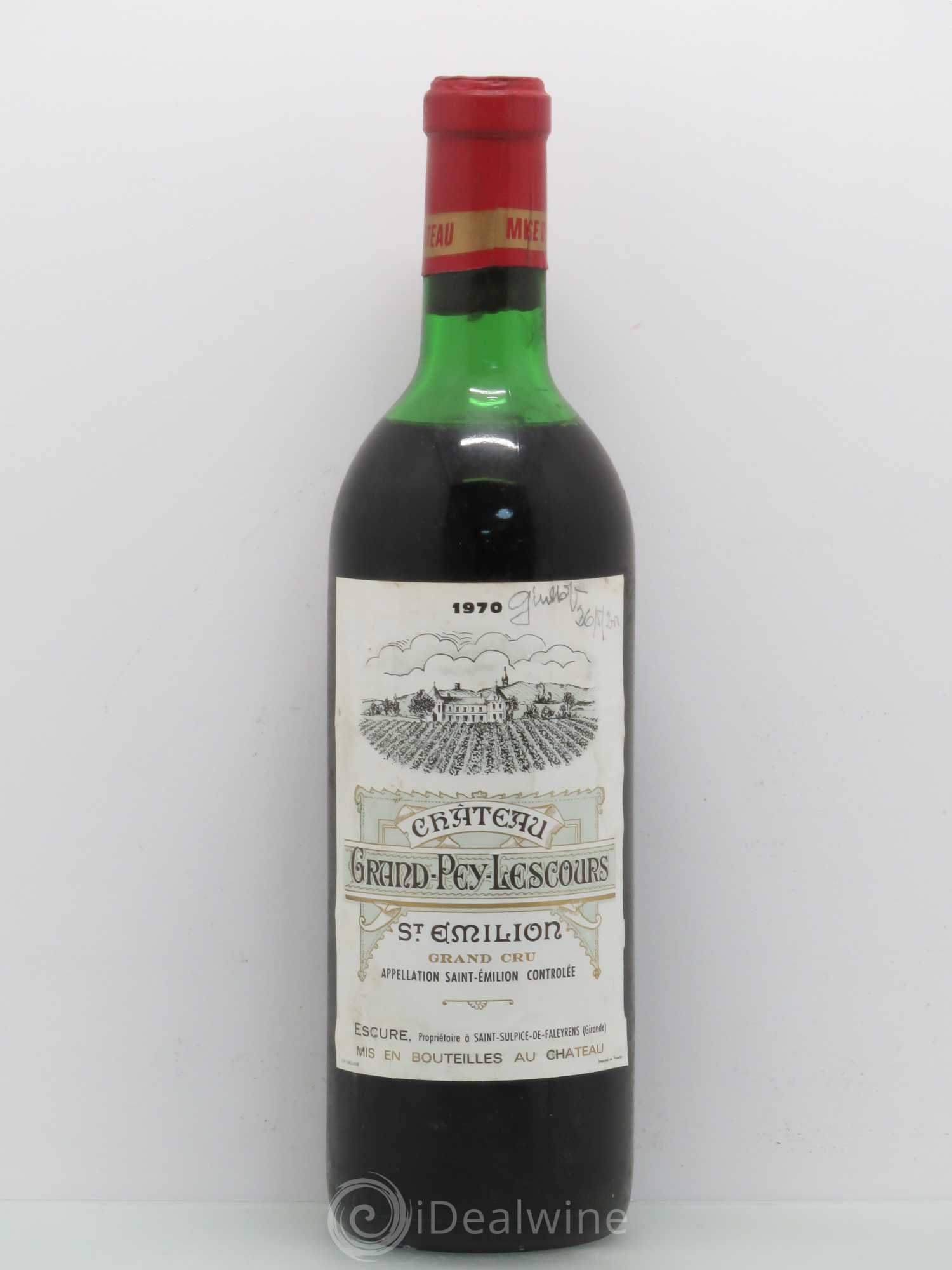Saint-Émilion 1970 - Posten von 1 Flasche - 0