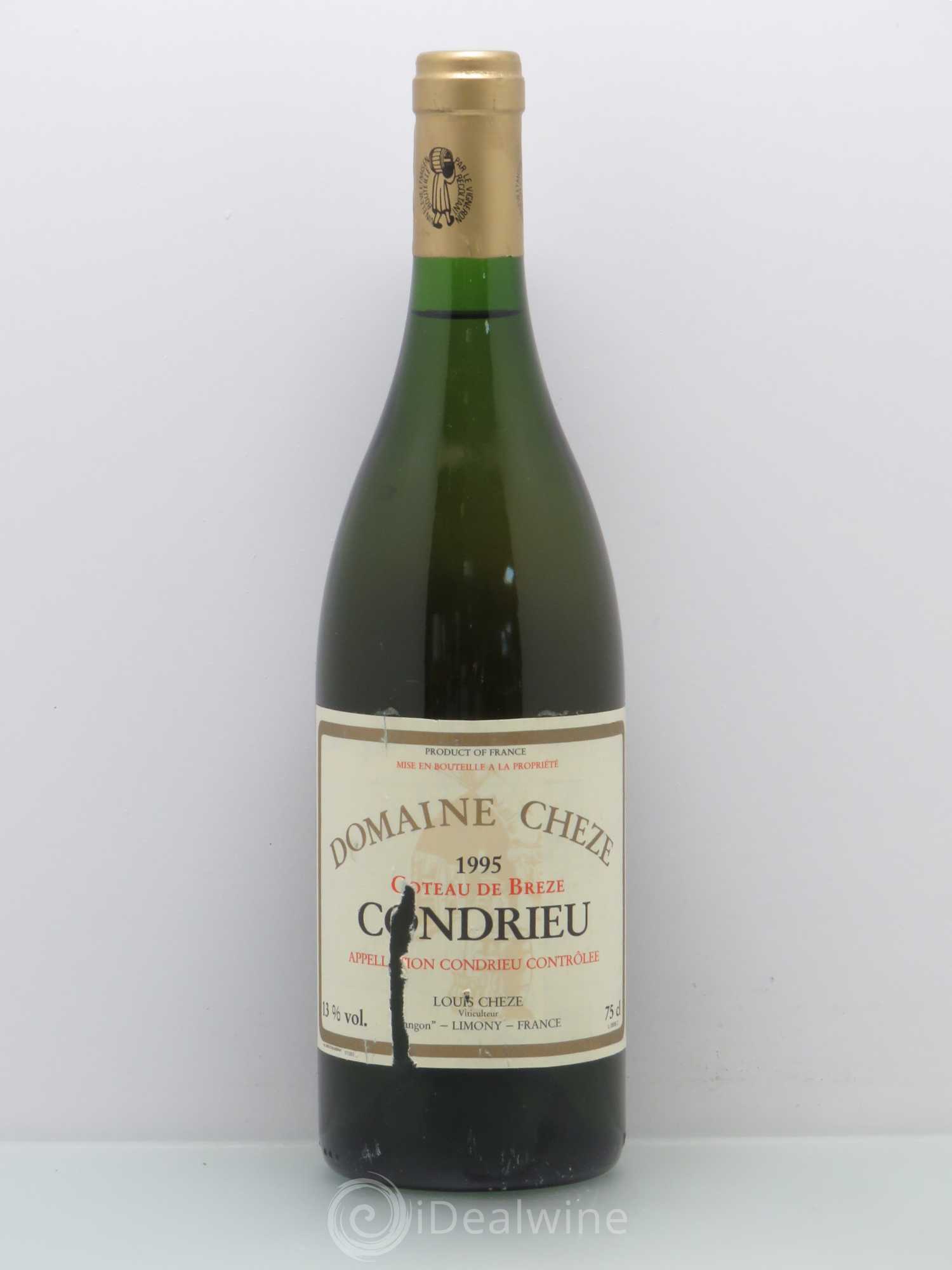 Condrieu Cheze 1995 - Posten von 1 Flasche - 0