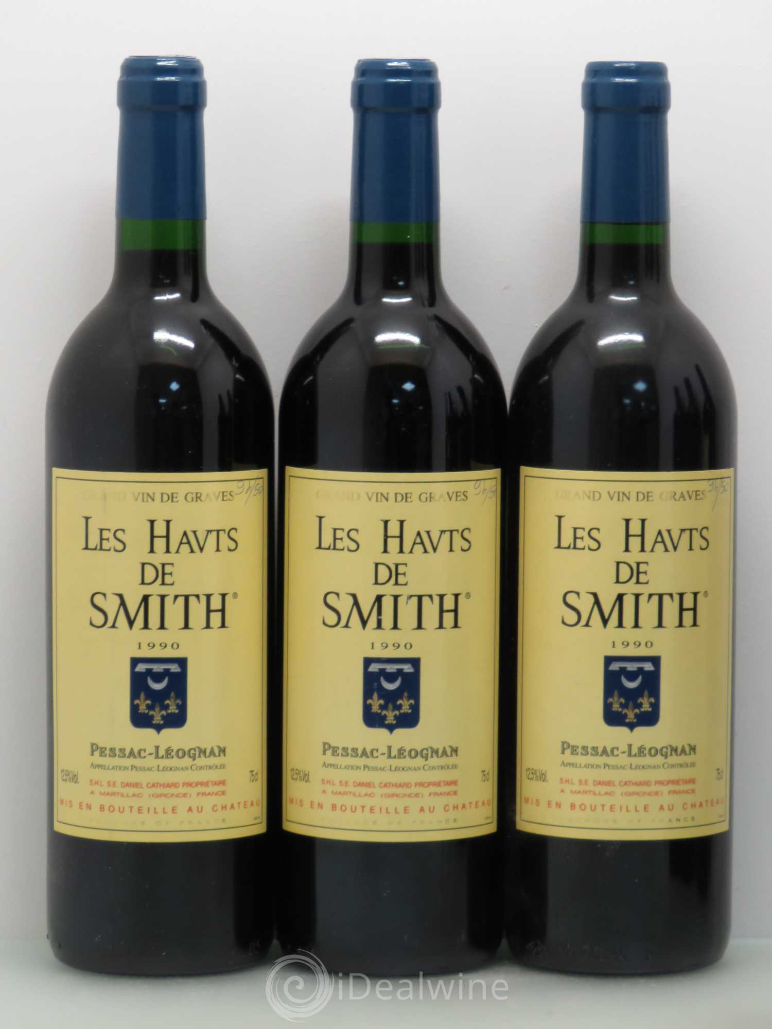 Les Hauts de Smith Second Vin 1990 - Lot de 6 bouteilles - 1