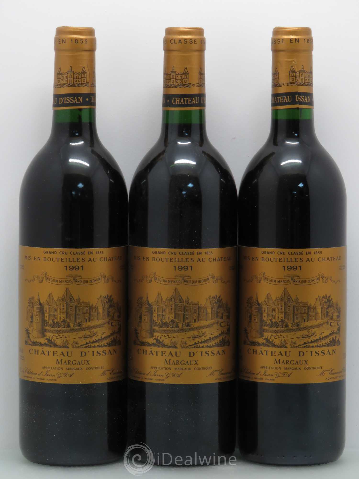 Château d'Issan 3ème Grand Cru Classé 1991 - Lot de 6 bouteilles - 2