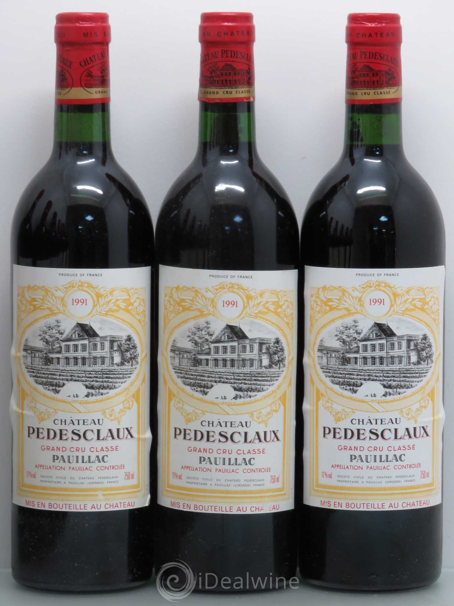 Château Pedesclaux 5ème Grand Cru Classé 1991 - Lot de 12 bouteilles - 2