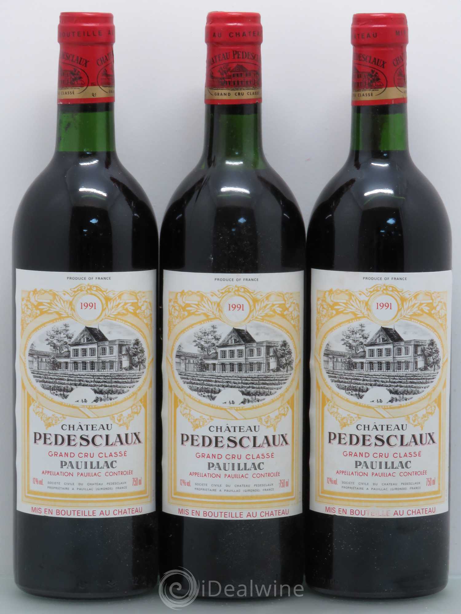 Château Pedesclaux 5ème Grand Cru Classé 1991 - Lot de 12 bouteilles - 4