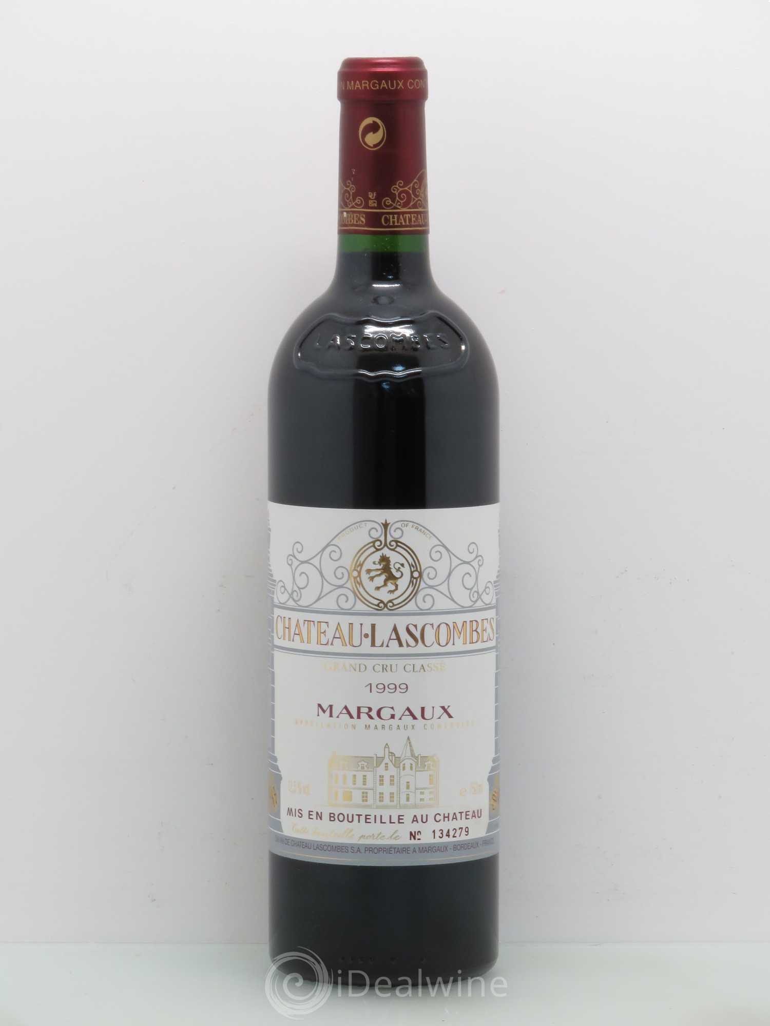 Château Lascombes 2ème Grand Cru Classé 1999 - Lot de 1 bouteille - 0