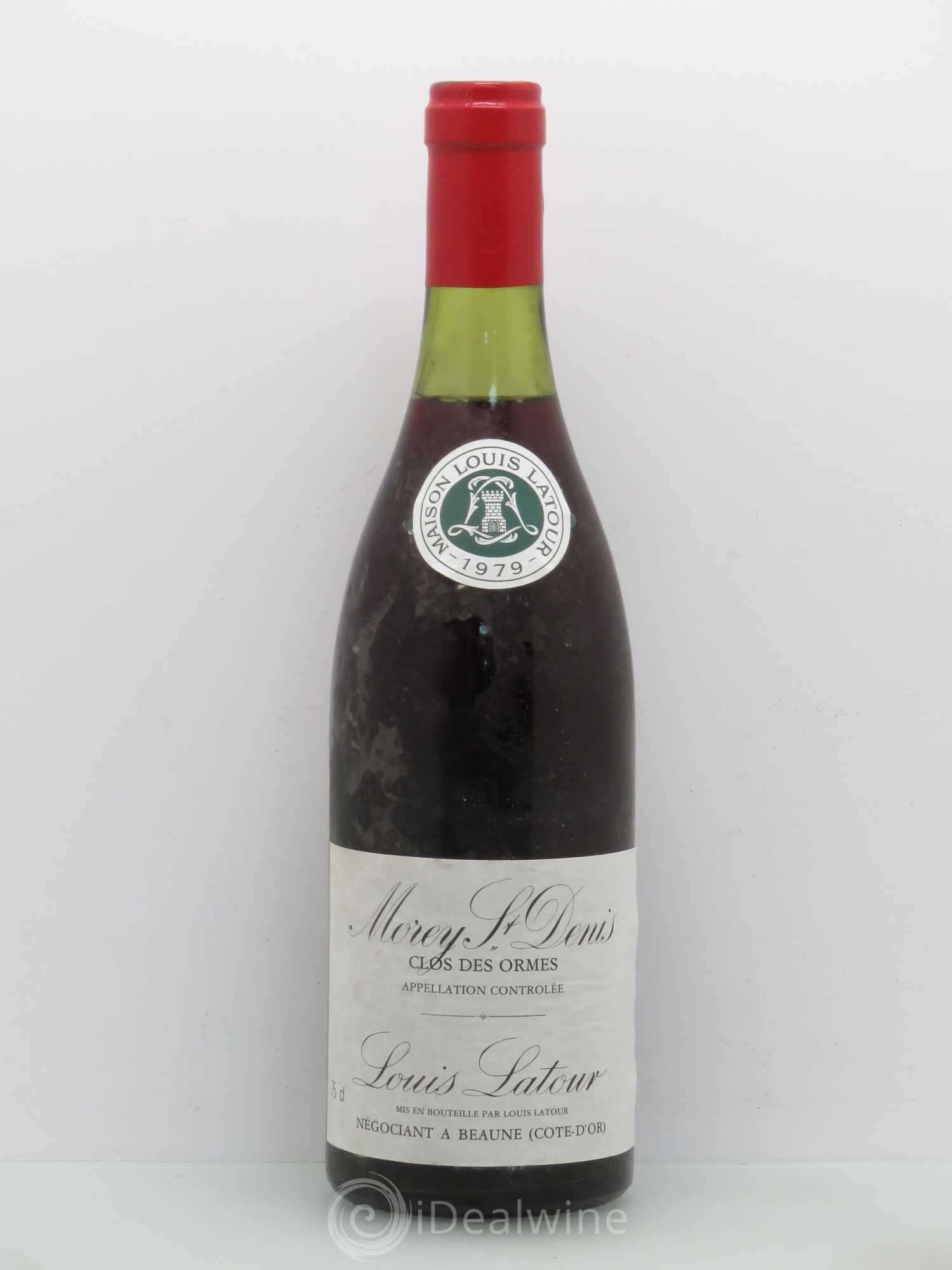 Morey-Saint-Denis Clos des Ormes 1979 - Posten von 1 Flasche - 0