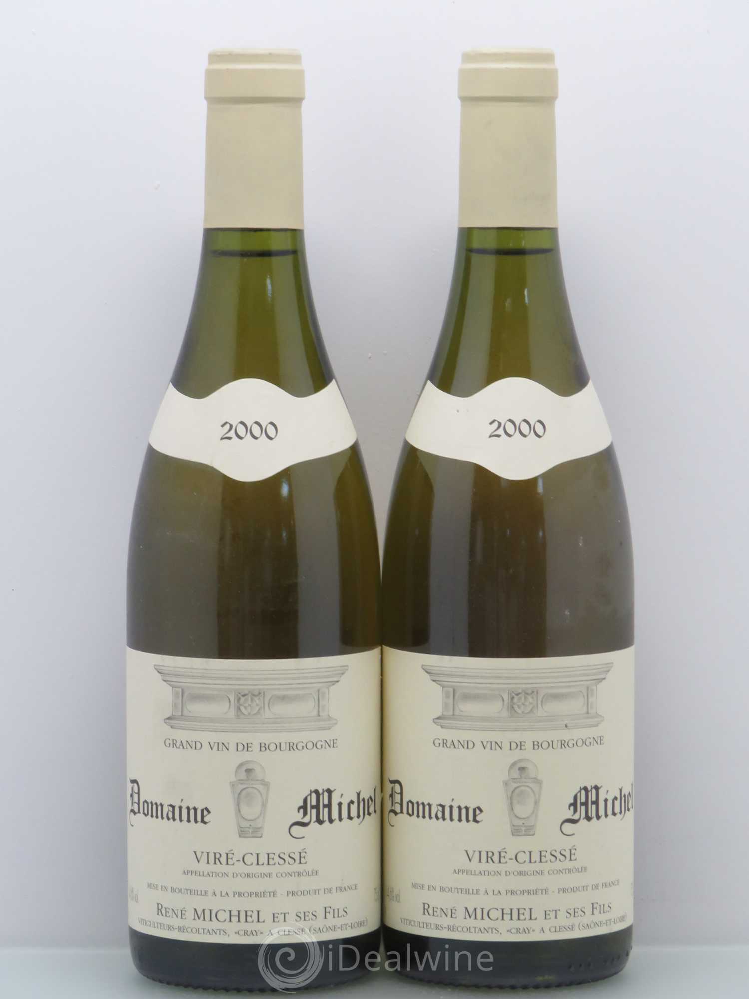 Mâcon Vire-Clesse Domaine Michel 2000 - Lot de 4 bouteilles - 2