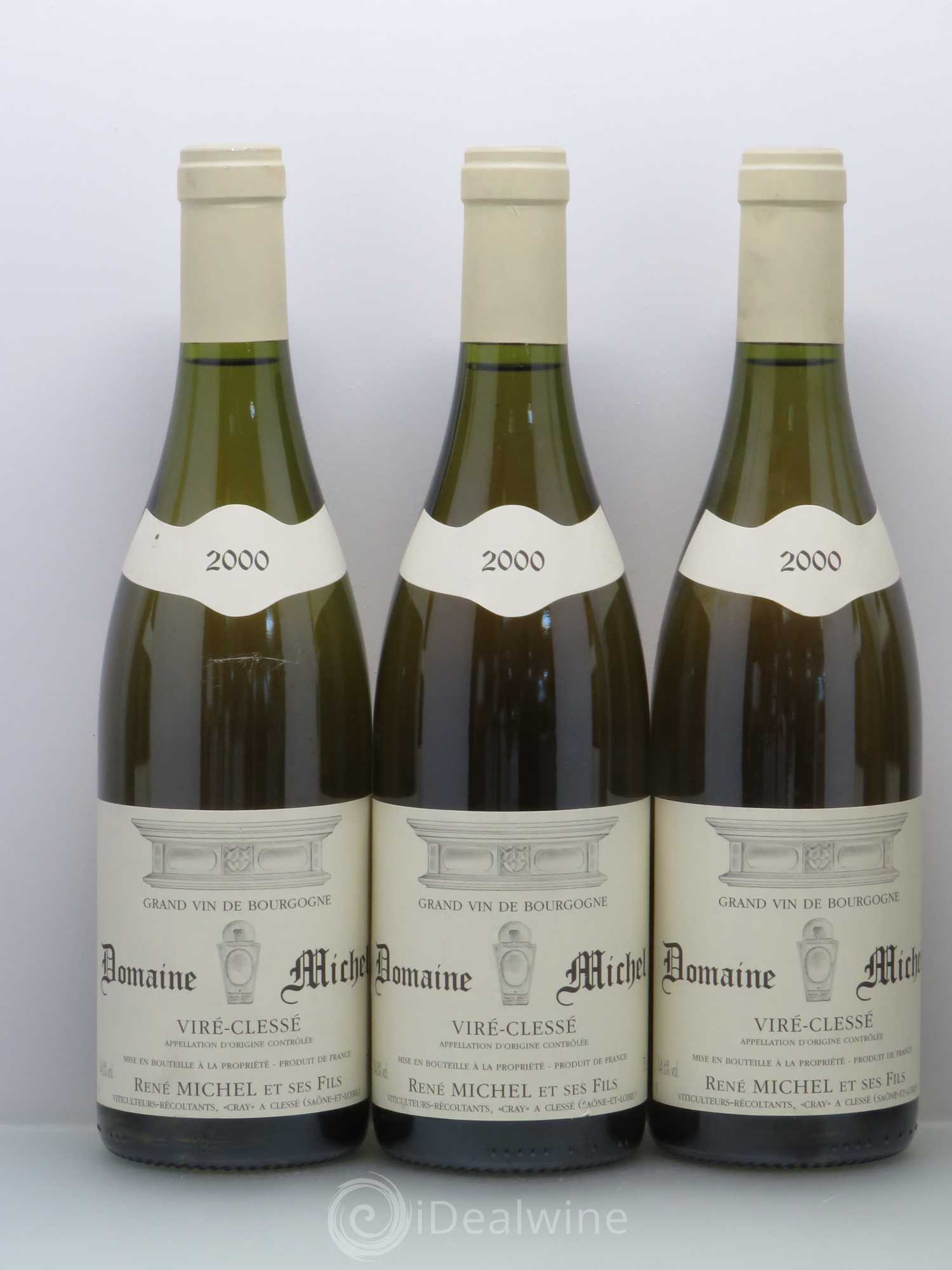 Mâcon Vire-Clesse Domaine Michel 2000 - Lot de 6 bouteilles - 1