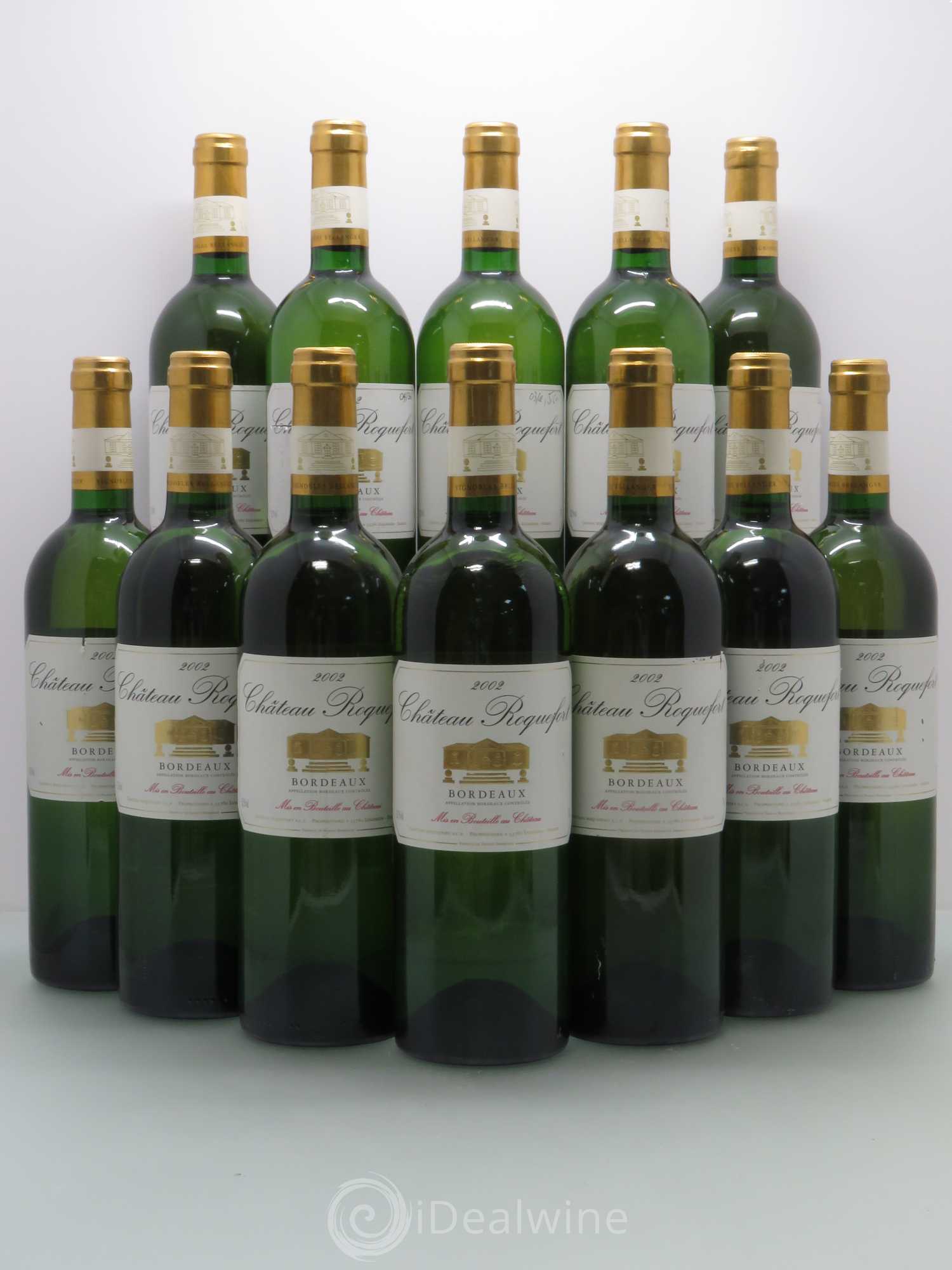 Bordeaux Château Roquefort 2002 - Posten von 12 Flaschen - 0