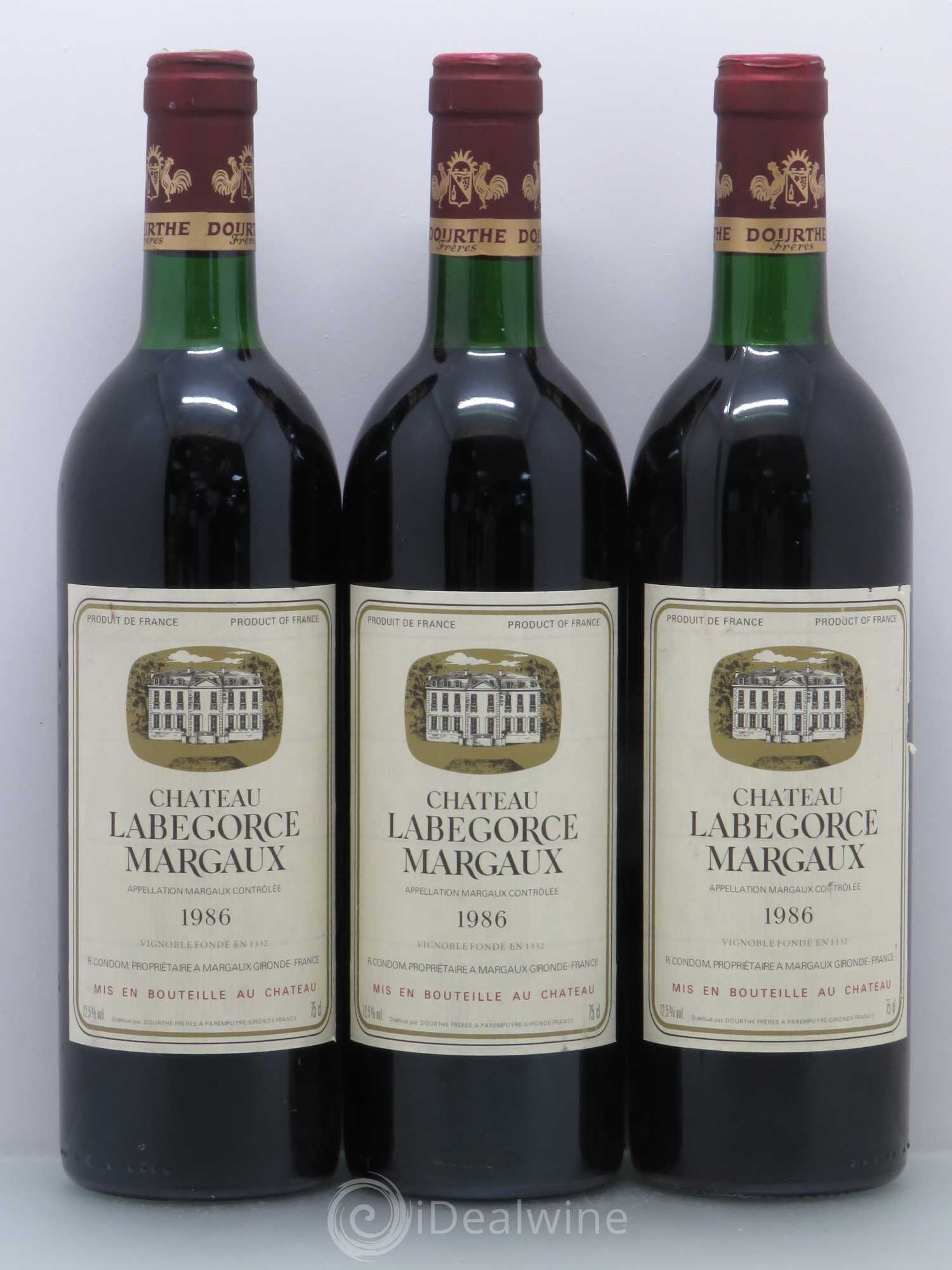 Château Labegorce Cru Bourgeois 1986 - Lot de 6 bouteilles - 2