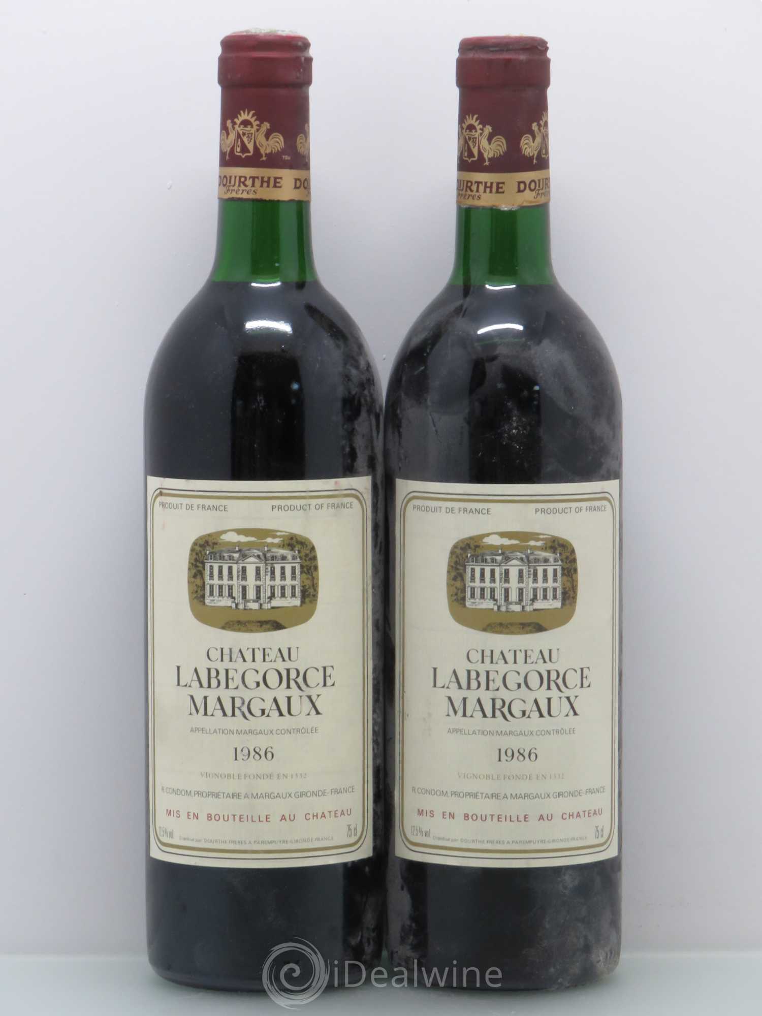 Château Labegorce Cru Bourgeois 1986 - Lot de 5 bouteilles - 2