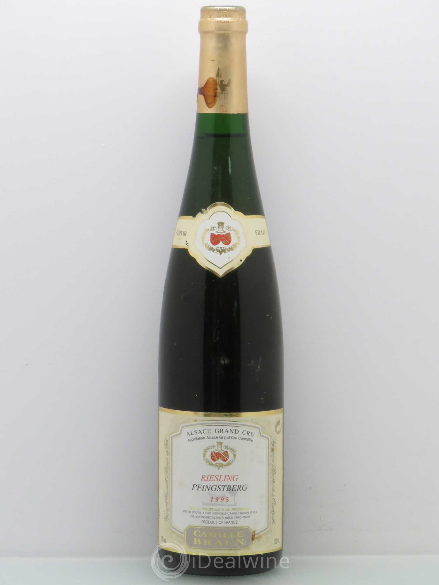 Riesling Pfingstberg Camille Braun 1995 - Lotto di 1 bottiglia - 0