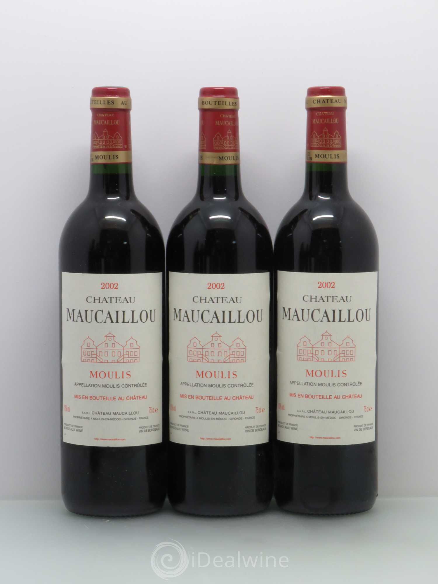 Château Maucaillou 2002 - Lot de 7 bouteilles - 2
