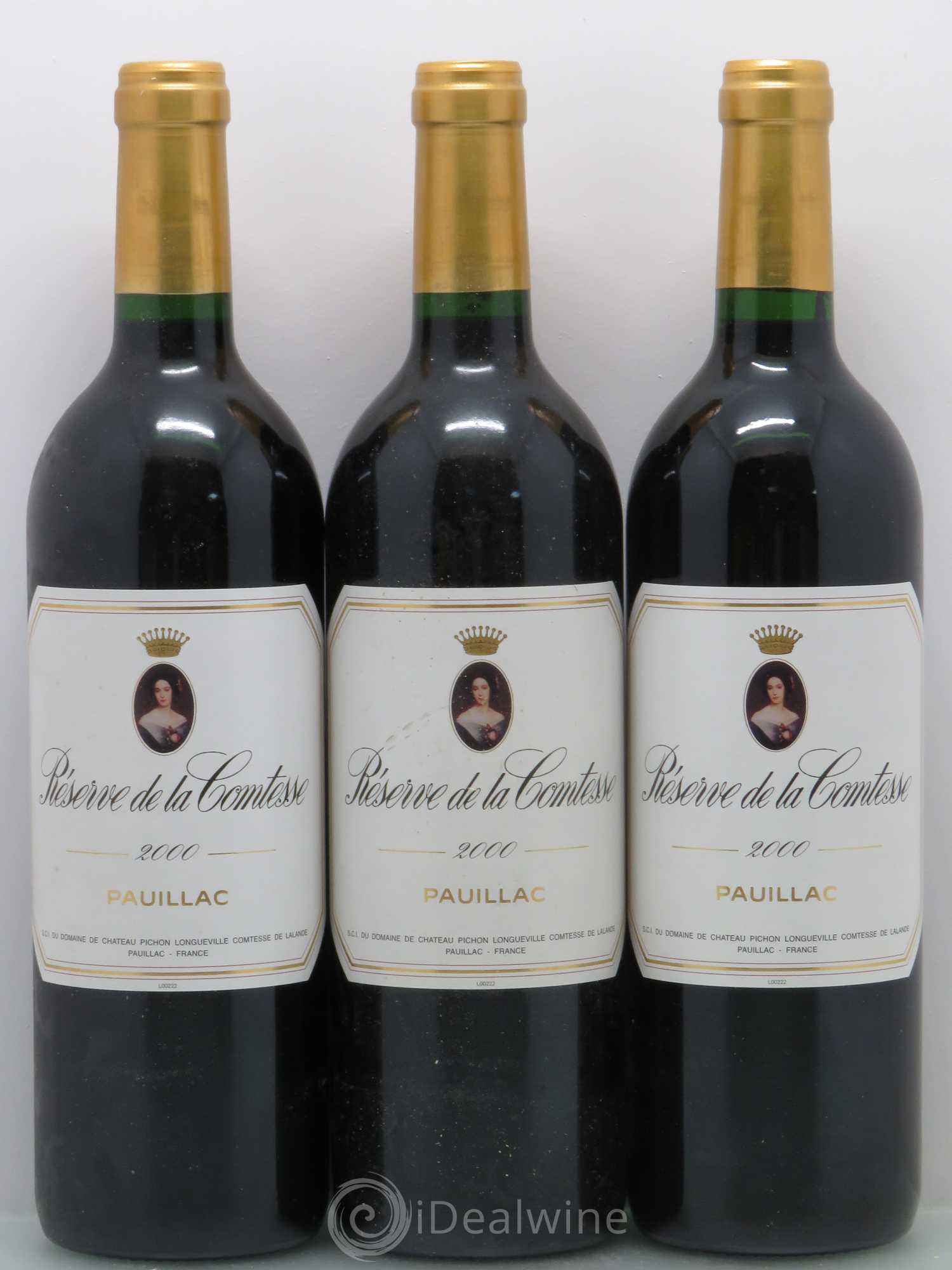 Réserve de la Comtesse Second Vin 2000 - Lot de 6 bouteilles - 2