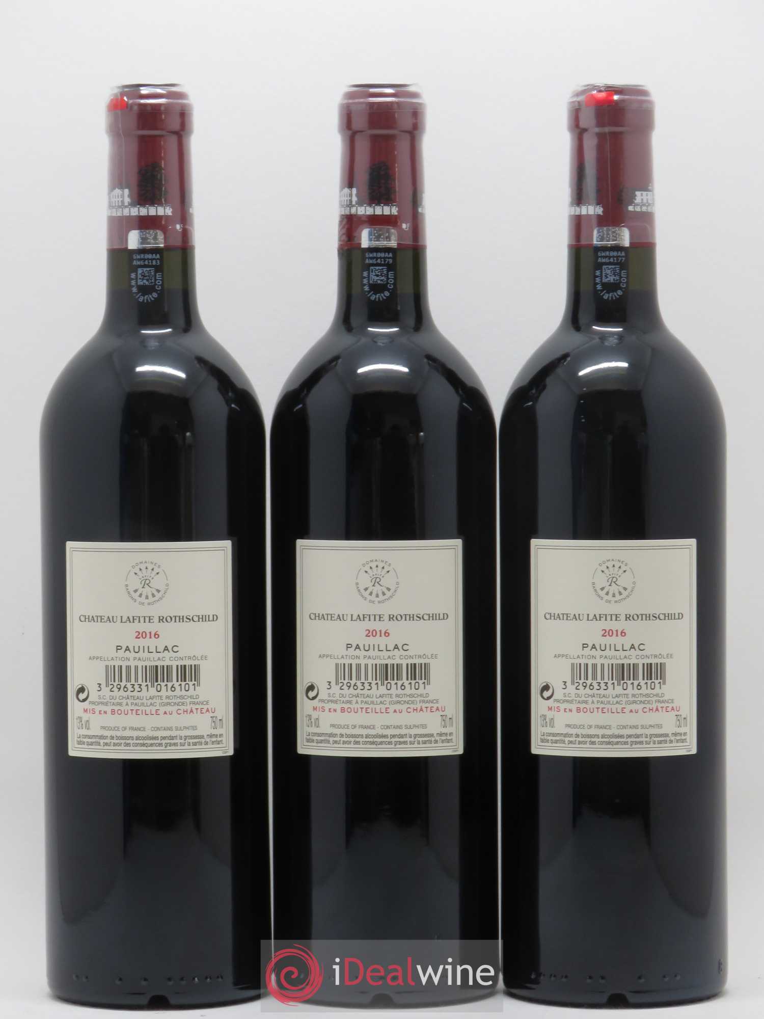 Château Lafite Rothschild 1er Grand Cru Classé 2016 - Lot de 6 bouteilles - 2