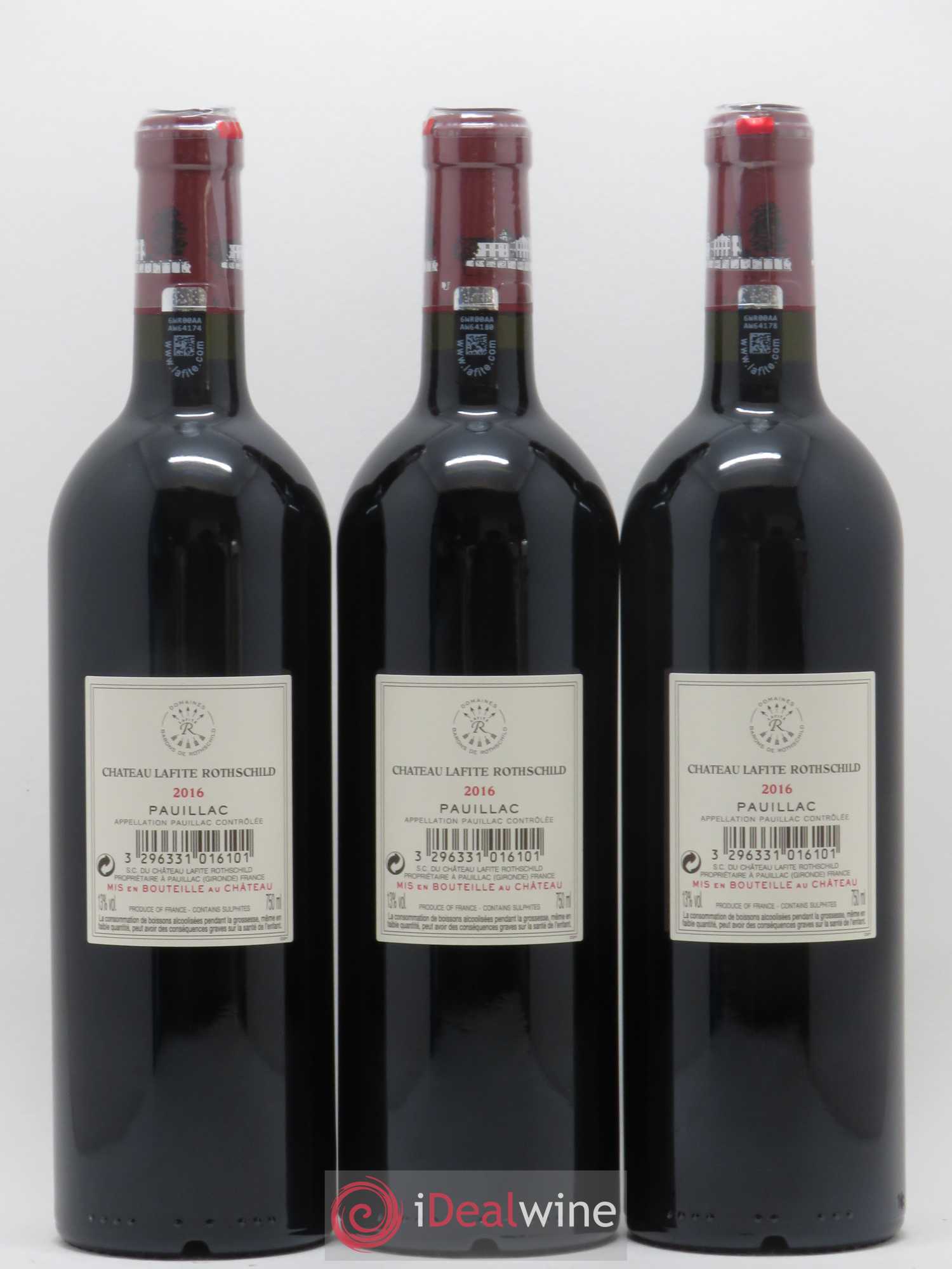 Château Lafite Rothschild 1er Grand Cru Classé 2016 - Lot de 6 bouteilles - 4