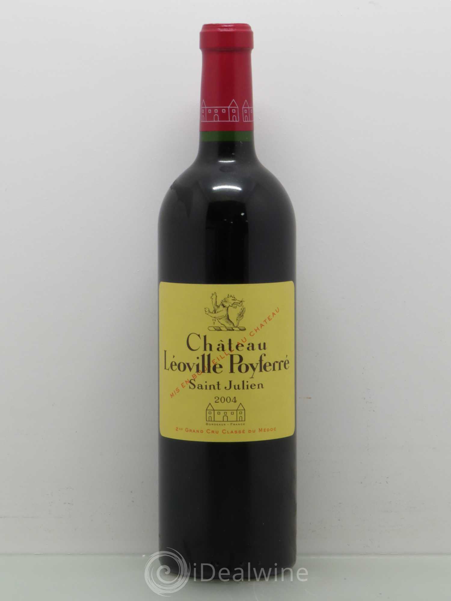 Château Léoville Poyferré 2ème Grand Cru Classé (sans prix de réserve) 2004 - Lot de 1 bouteille - 0